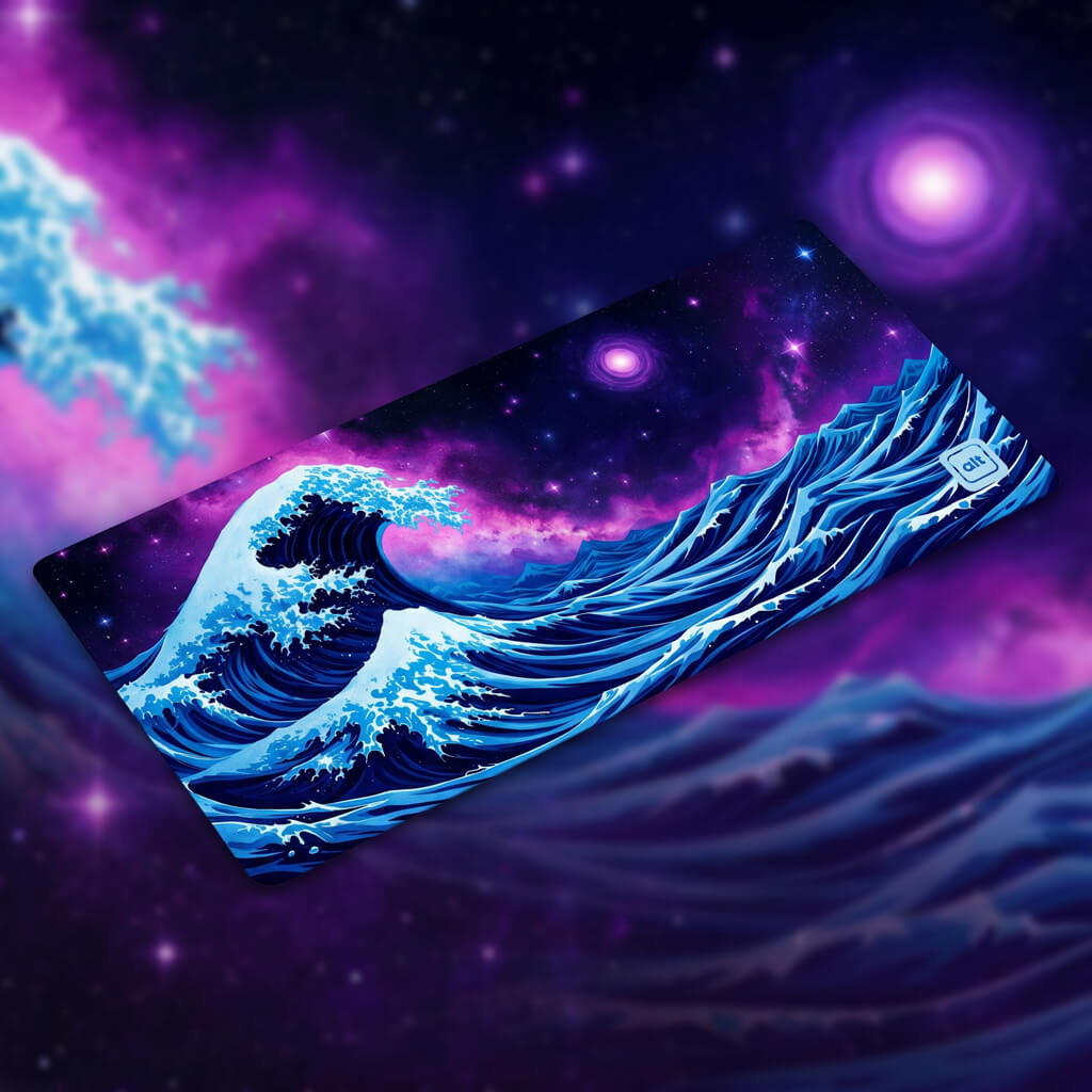 Galaxy Waves Mousepad