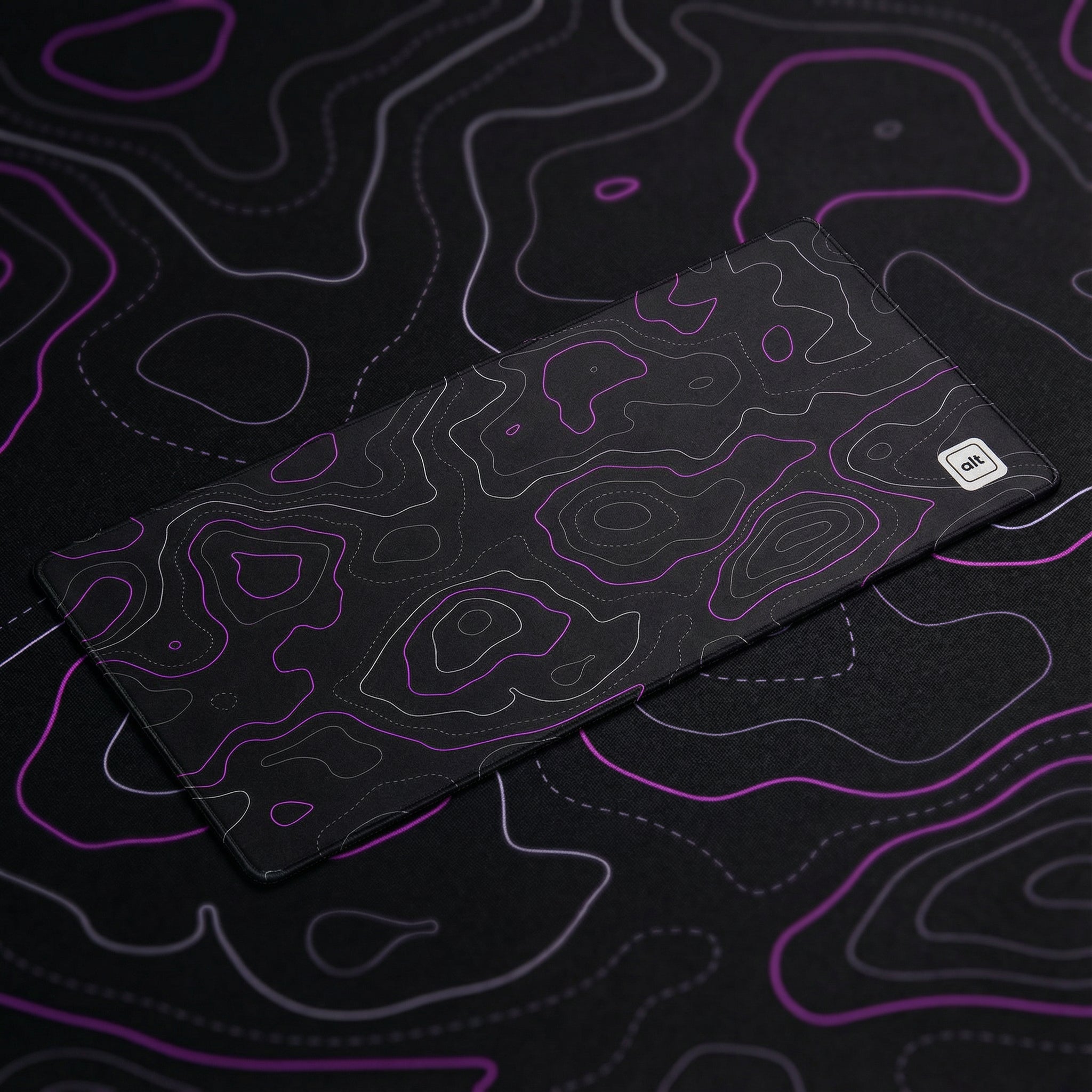 Dark Inverted Purple Damascus