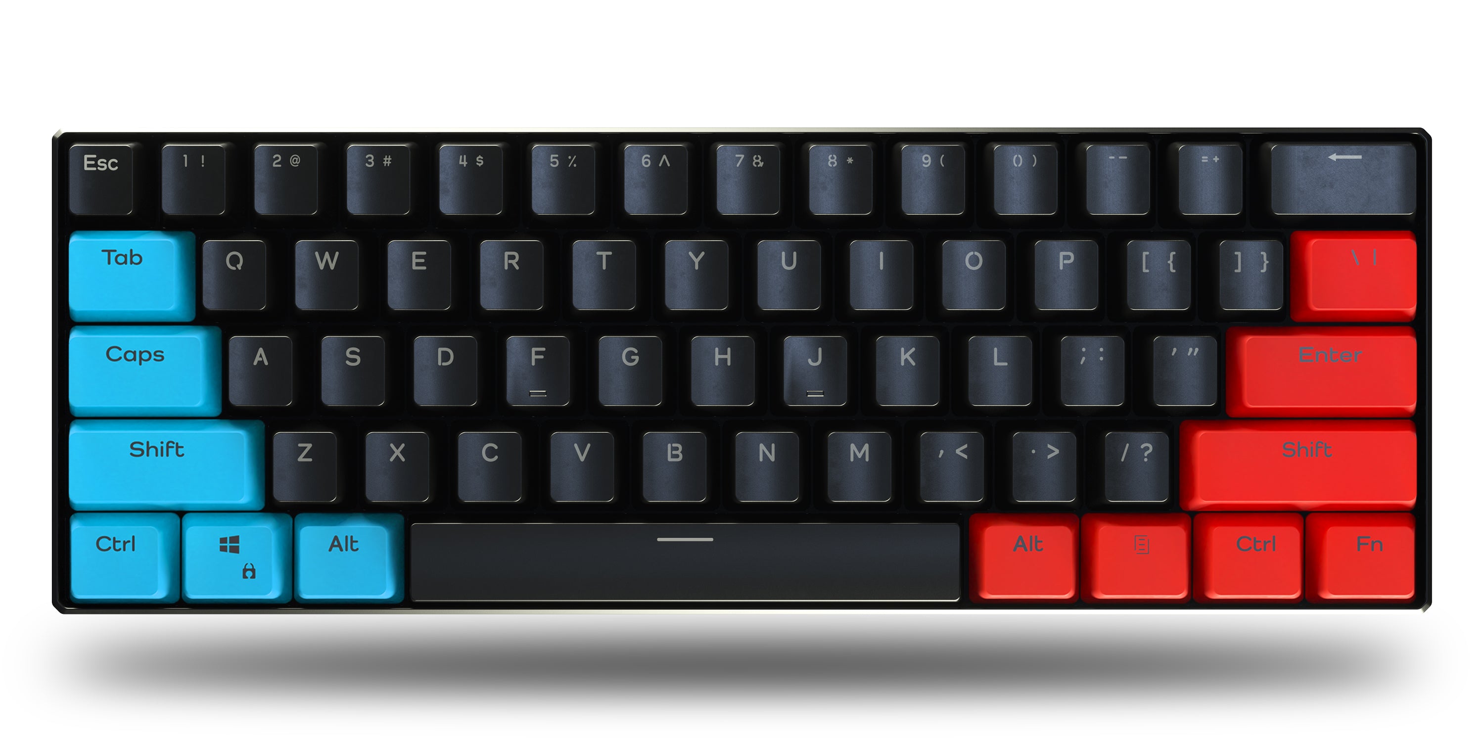 Kraken Pro 60% Mechanical Keyboard - Blue (Clicky)