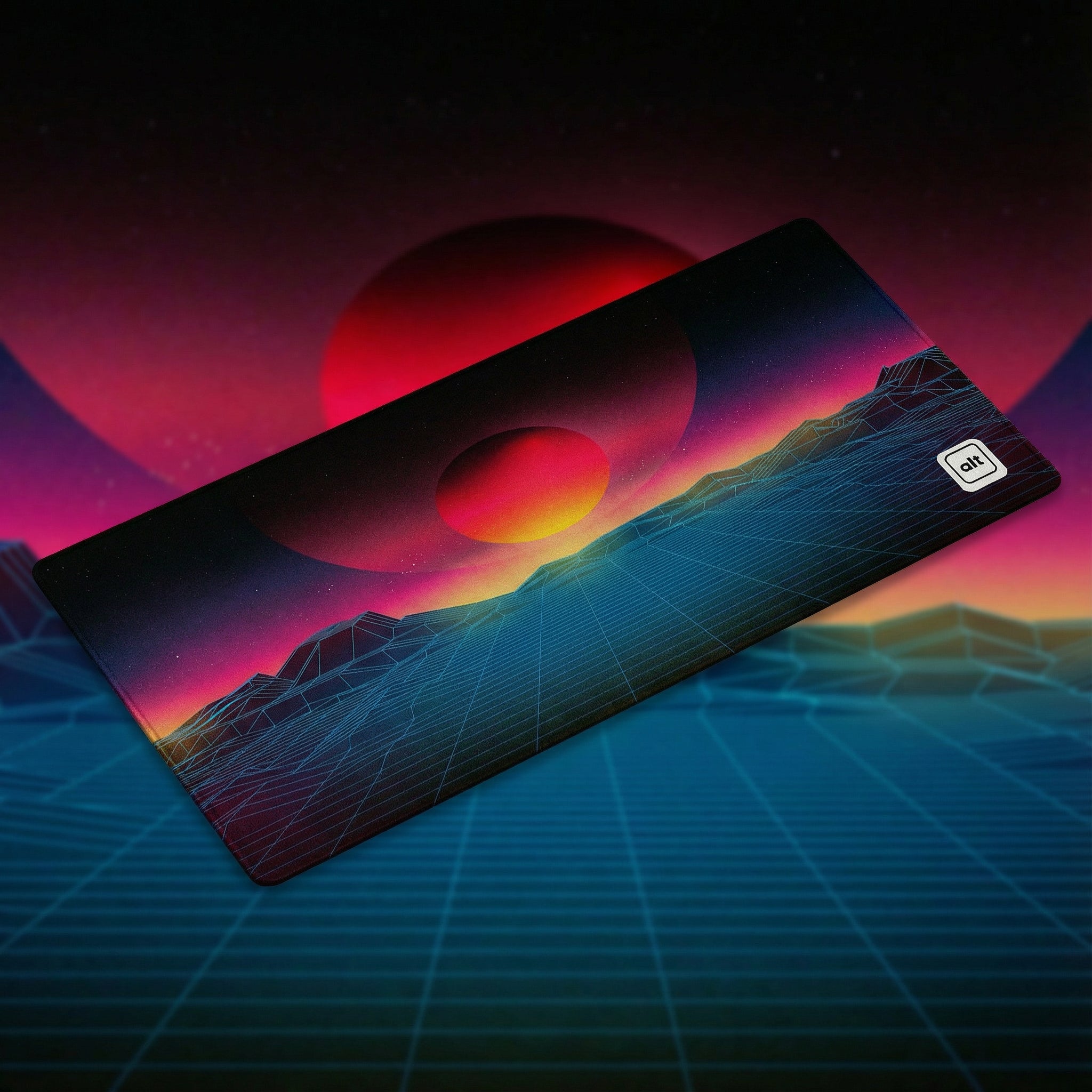 Synth Waves Mousepad