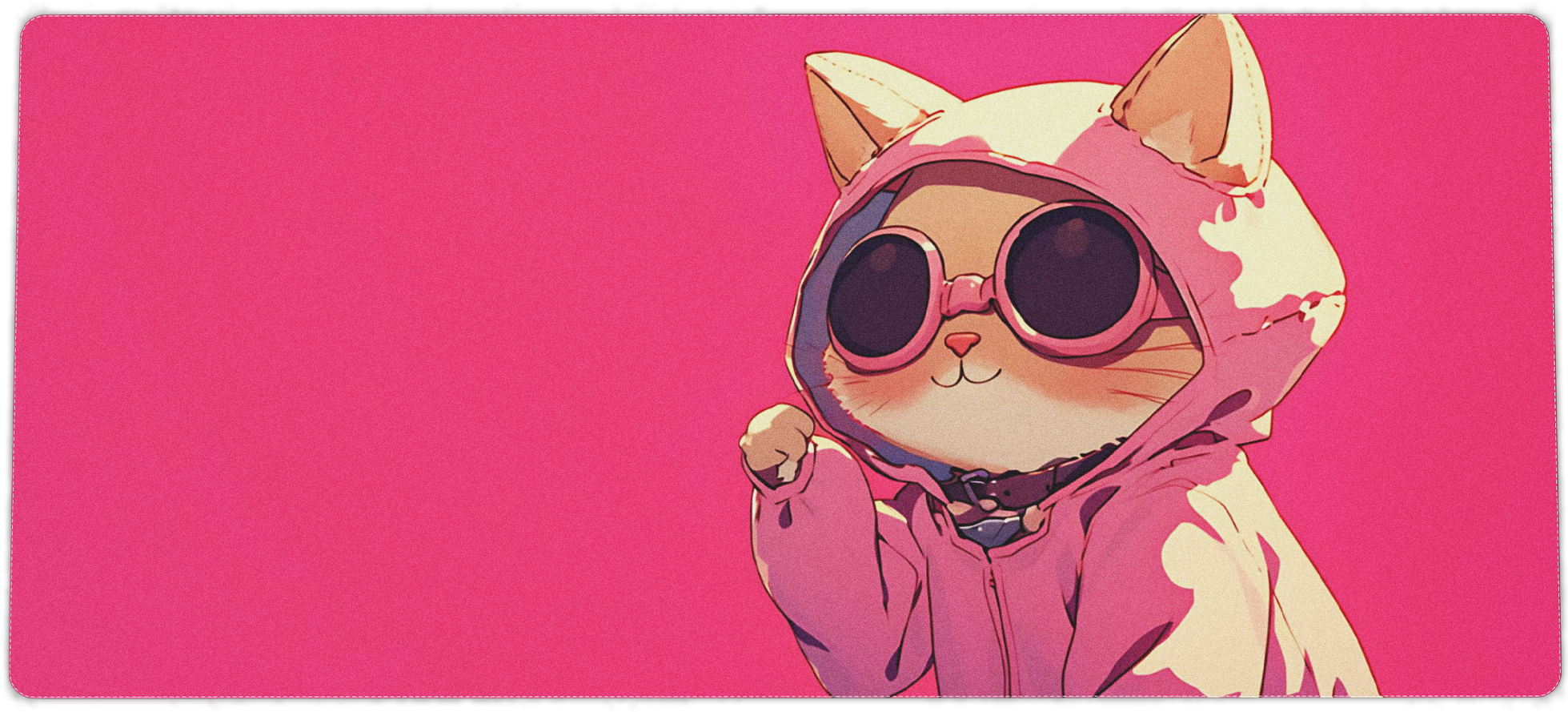 Cartoon Kitty Mousepad