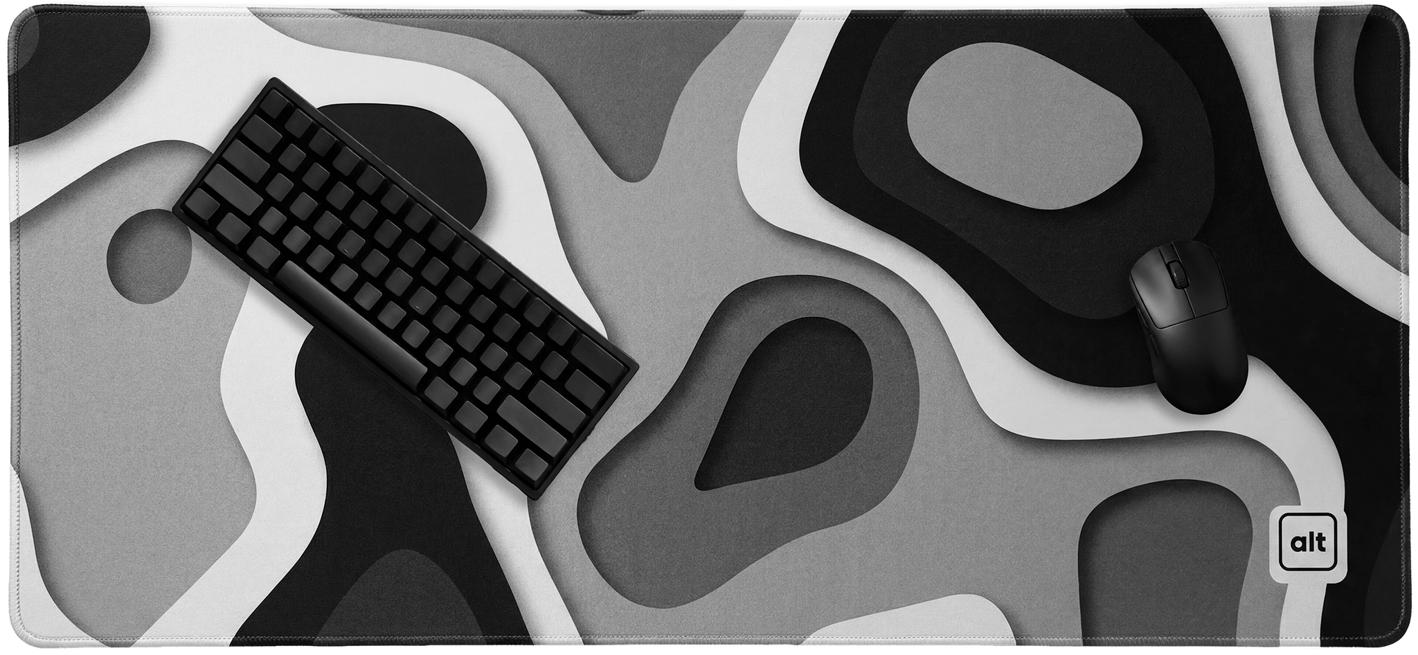 Topo Monochrome Mousepad