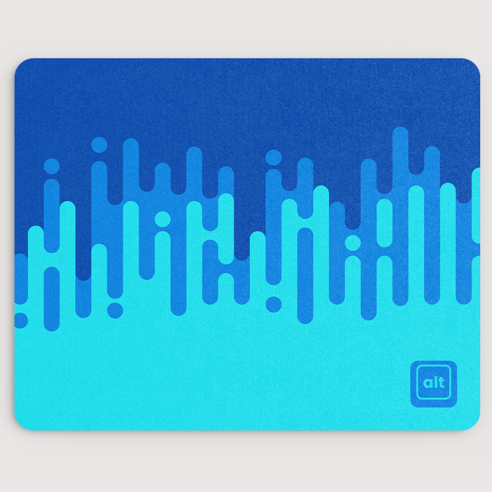 Linear Waves Atlantic Mousepad
