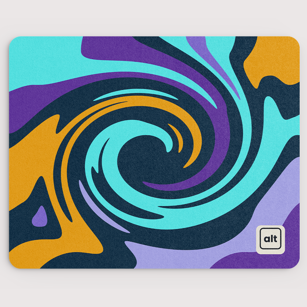 Twisted Galaxy Mousepad