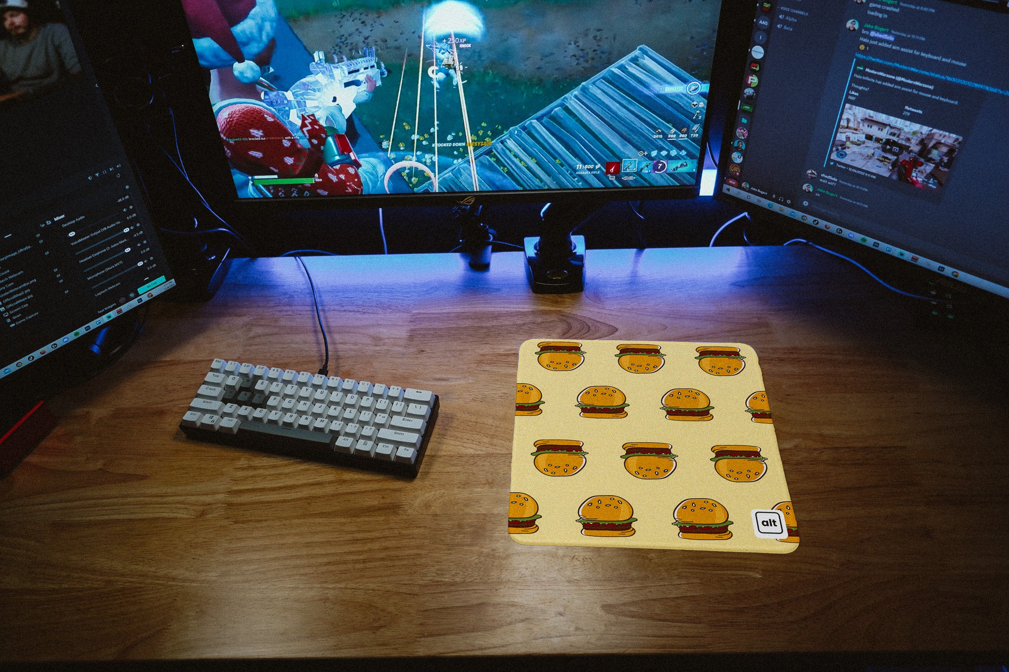 Burger Town Mousepad