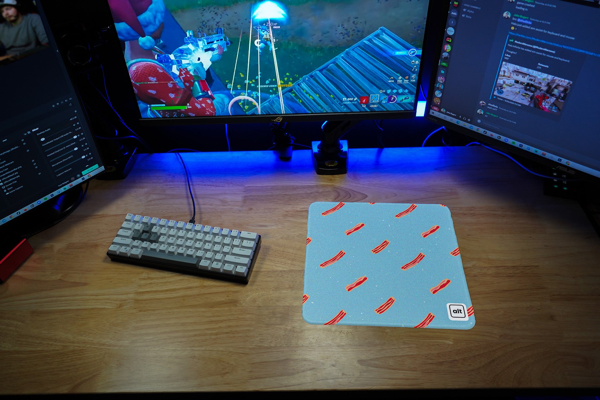 Flyin Bacon Mousepad