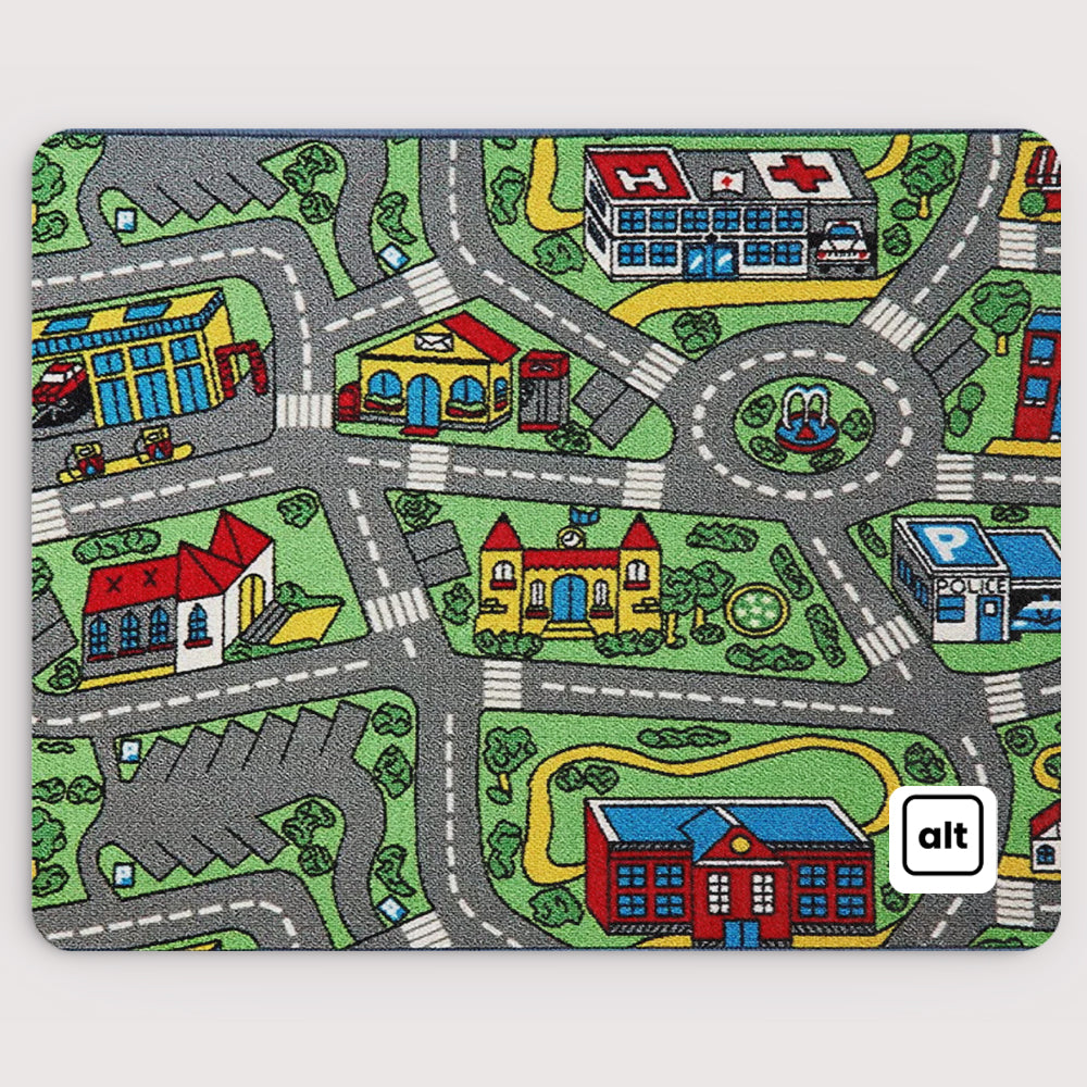 Retro Cars Mat Mousepad