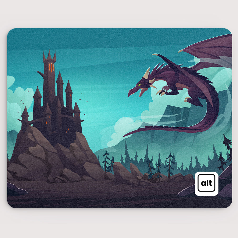 Dragon Invasion Mousepad