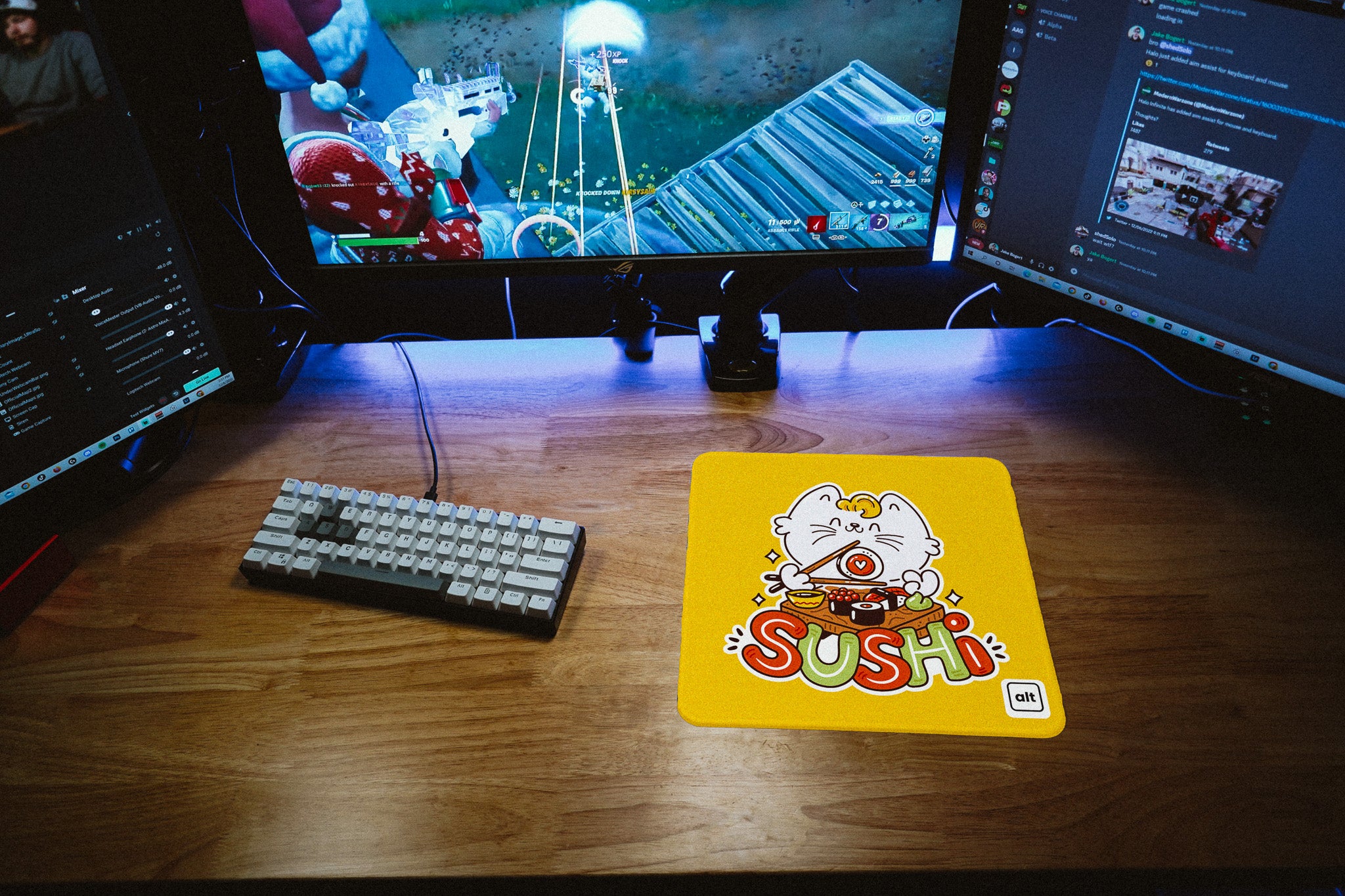 Sushi Cat Mousepad