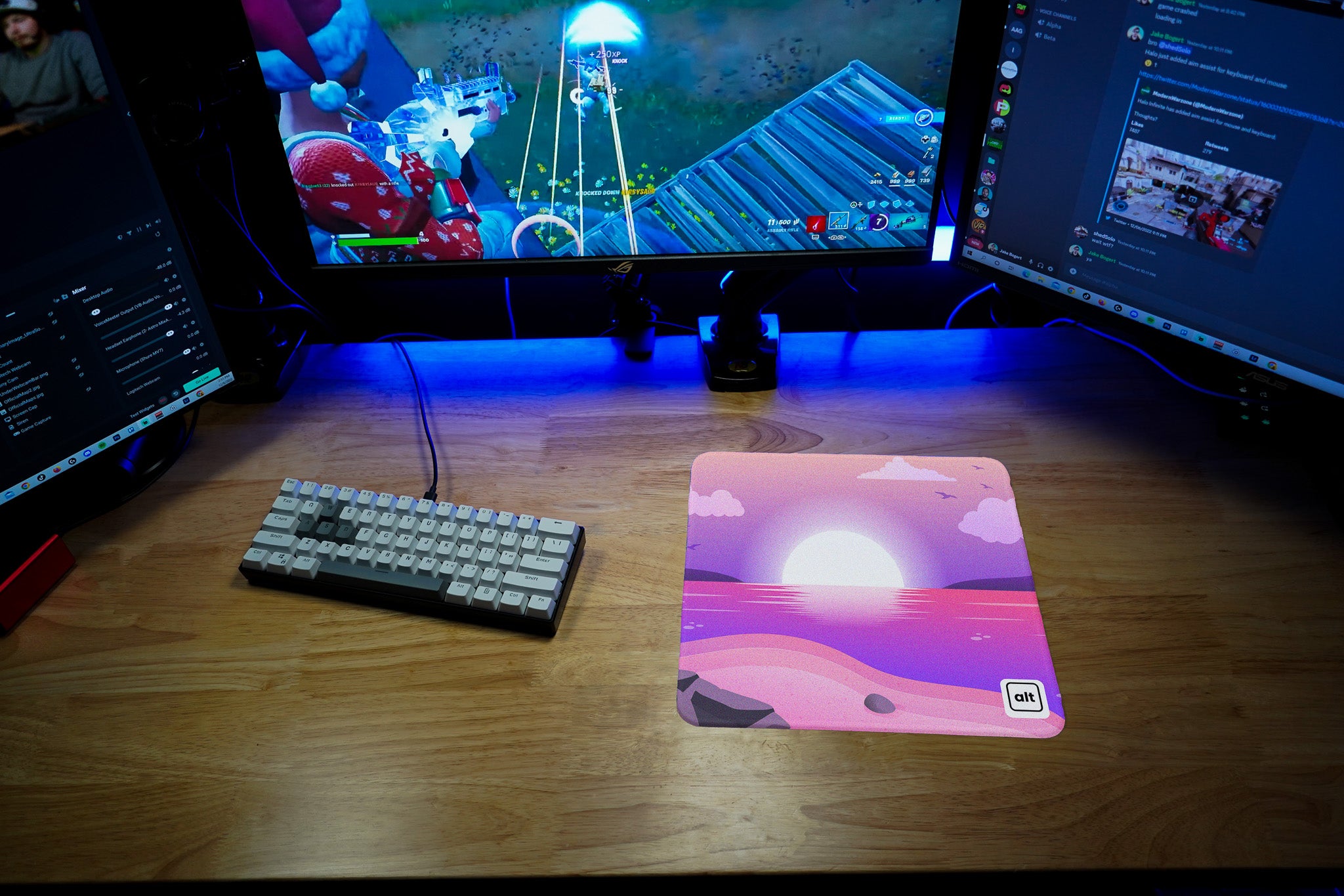 Pink Sunsets Mousepad