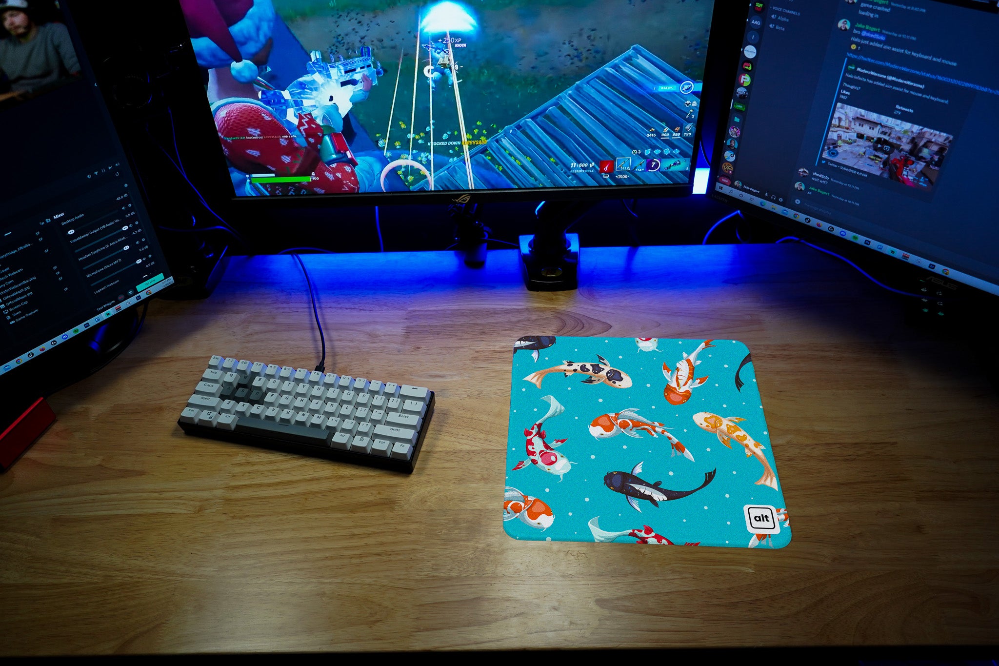 Koi Pond Mousepad