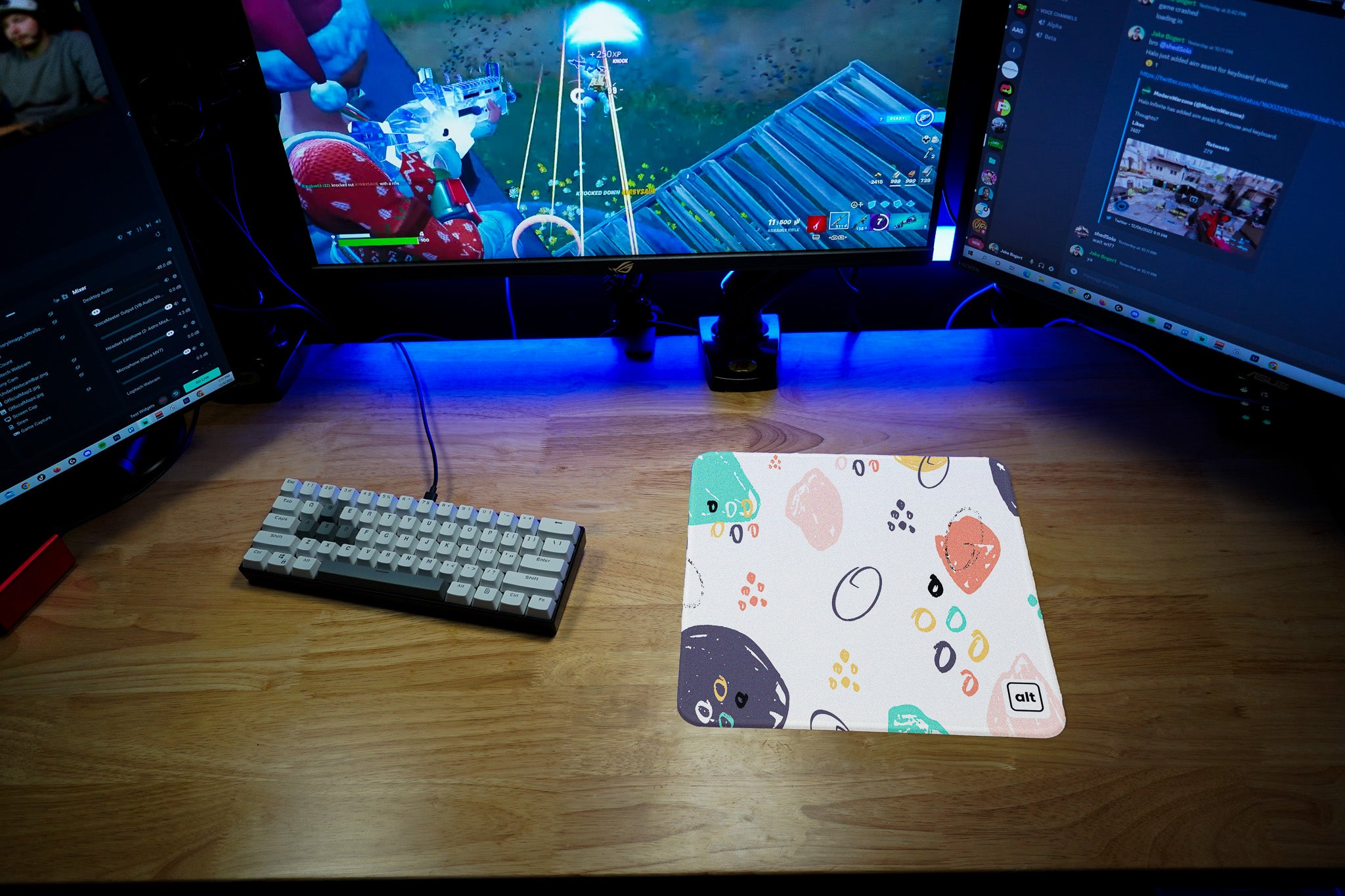 Colorful Terrazzo Mousepad
