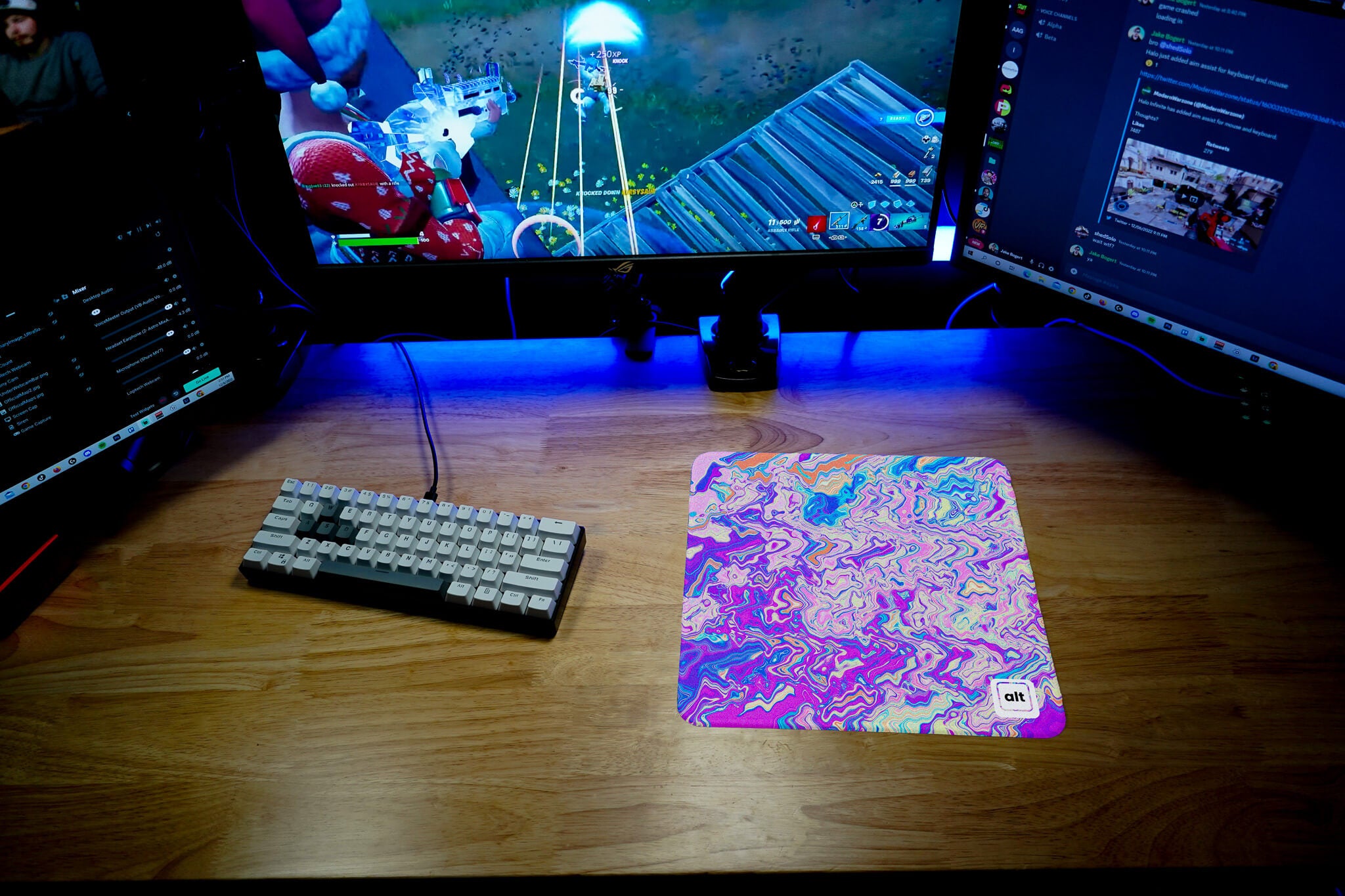 Chromatic Amethyst Mousepad