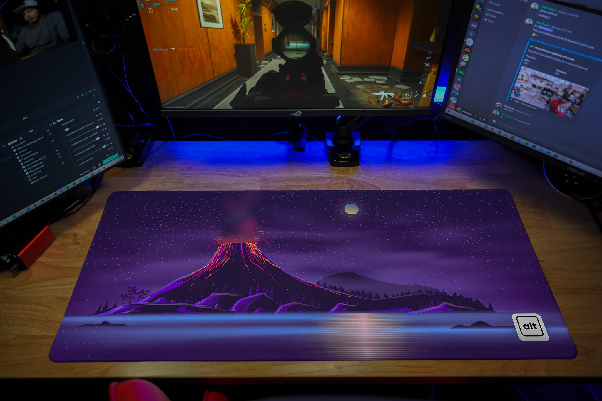Volcanic Eruption Mousepad