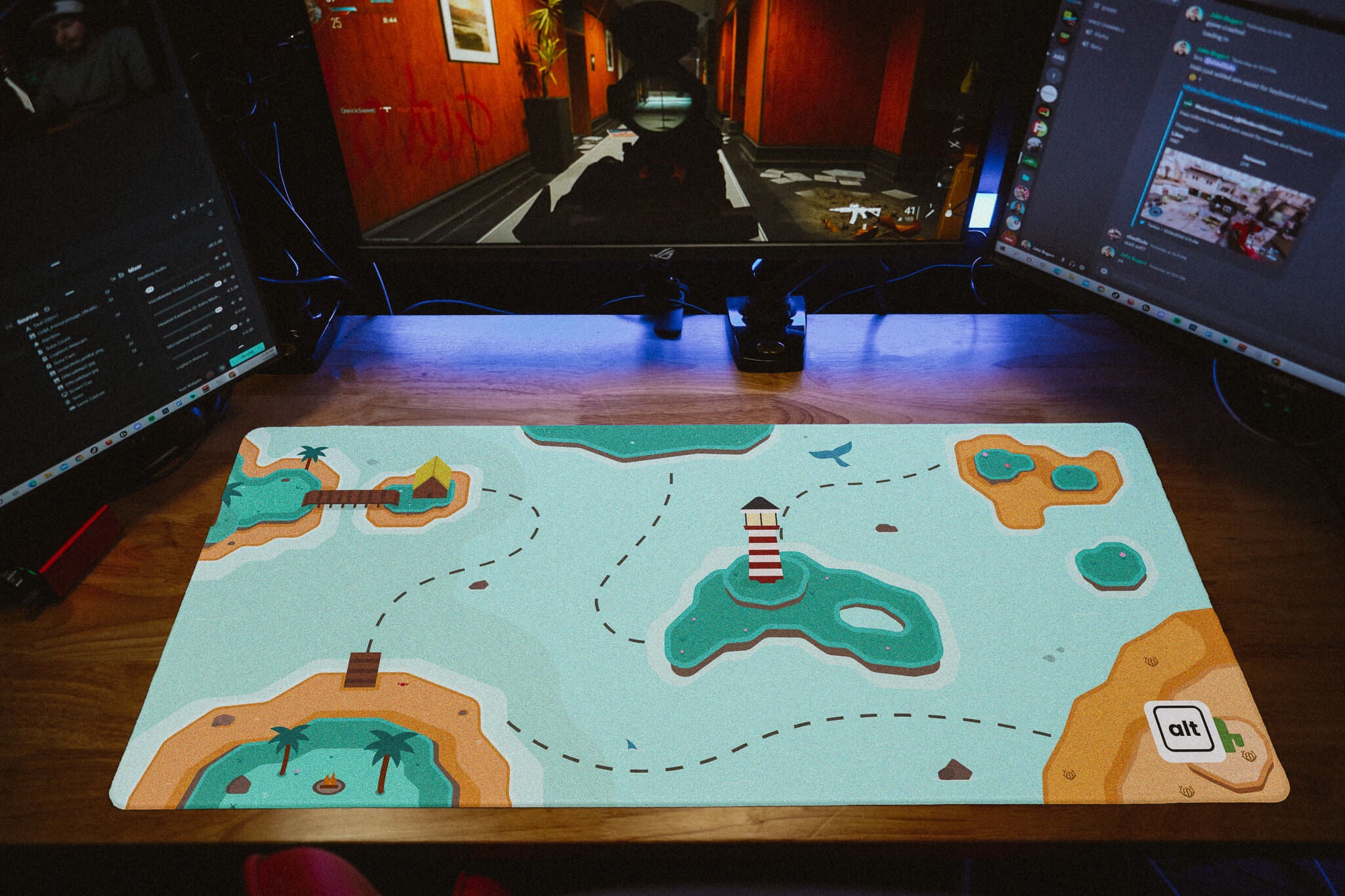 Adventure Map Mousepad