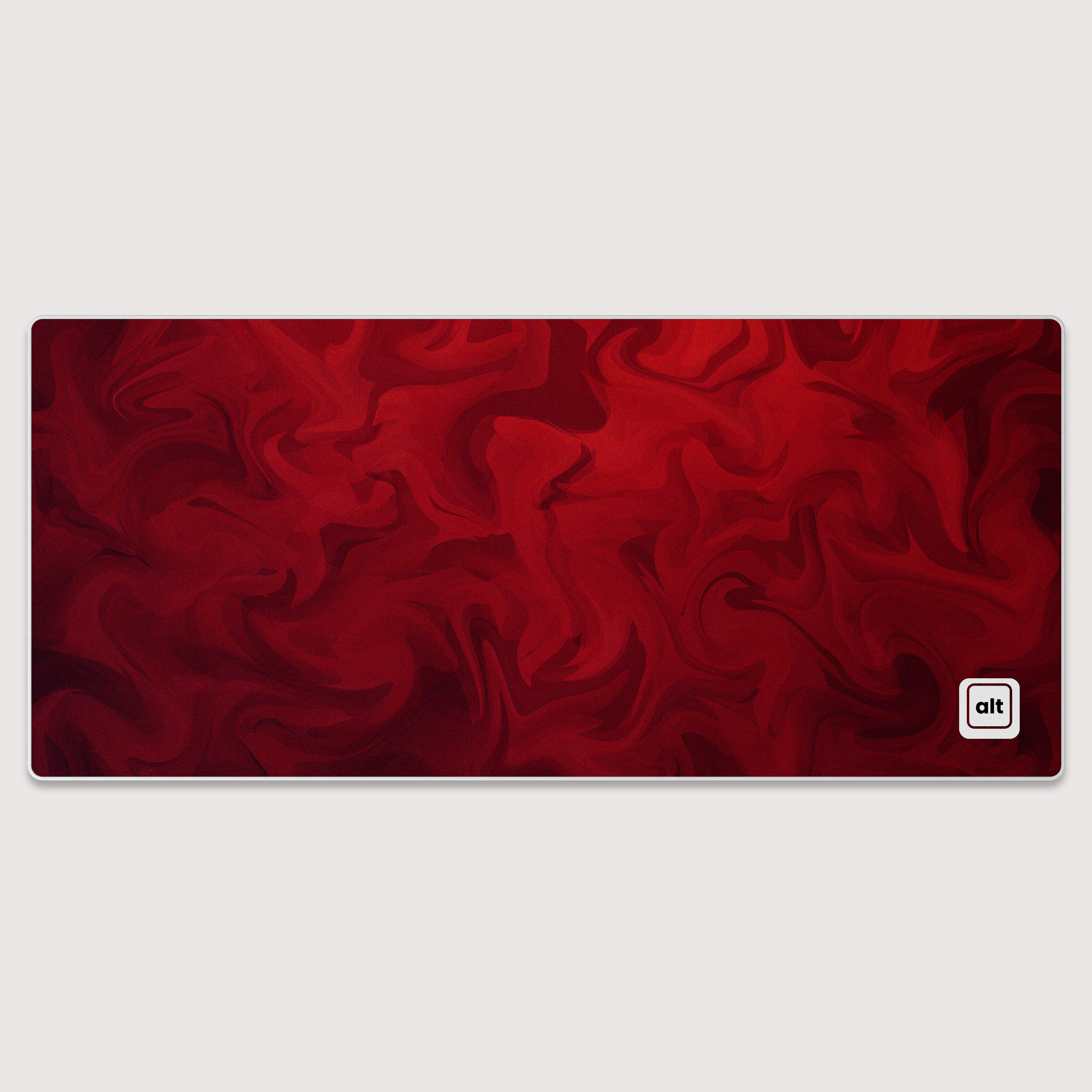 Red Liquify Mousepad