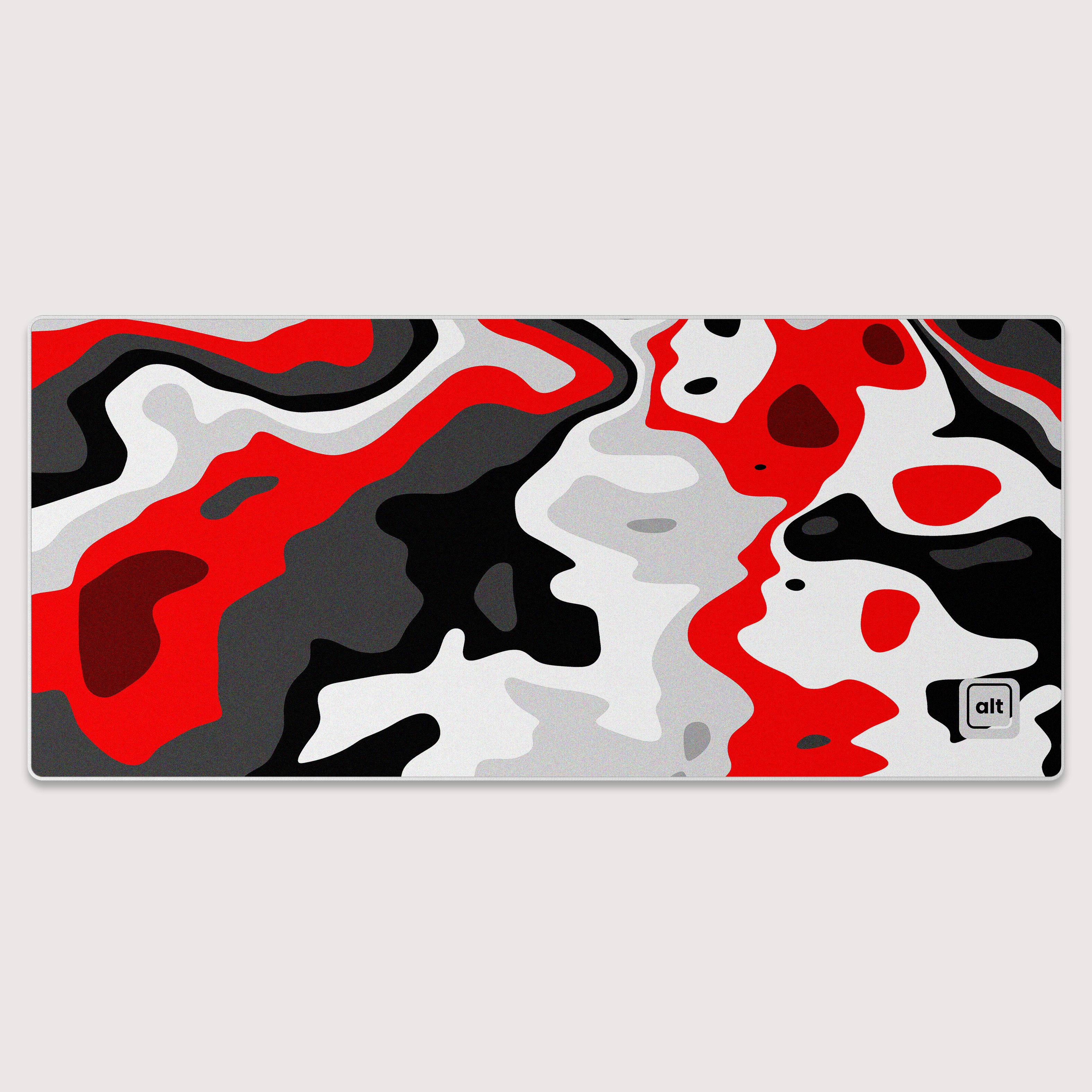 Camo Red Arctic Mousepad