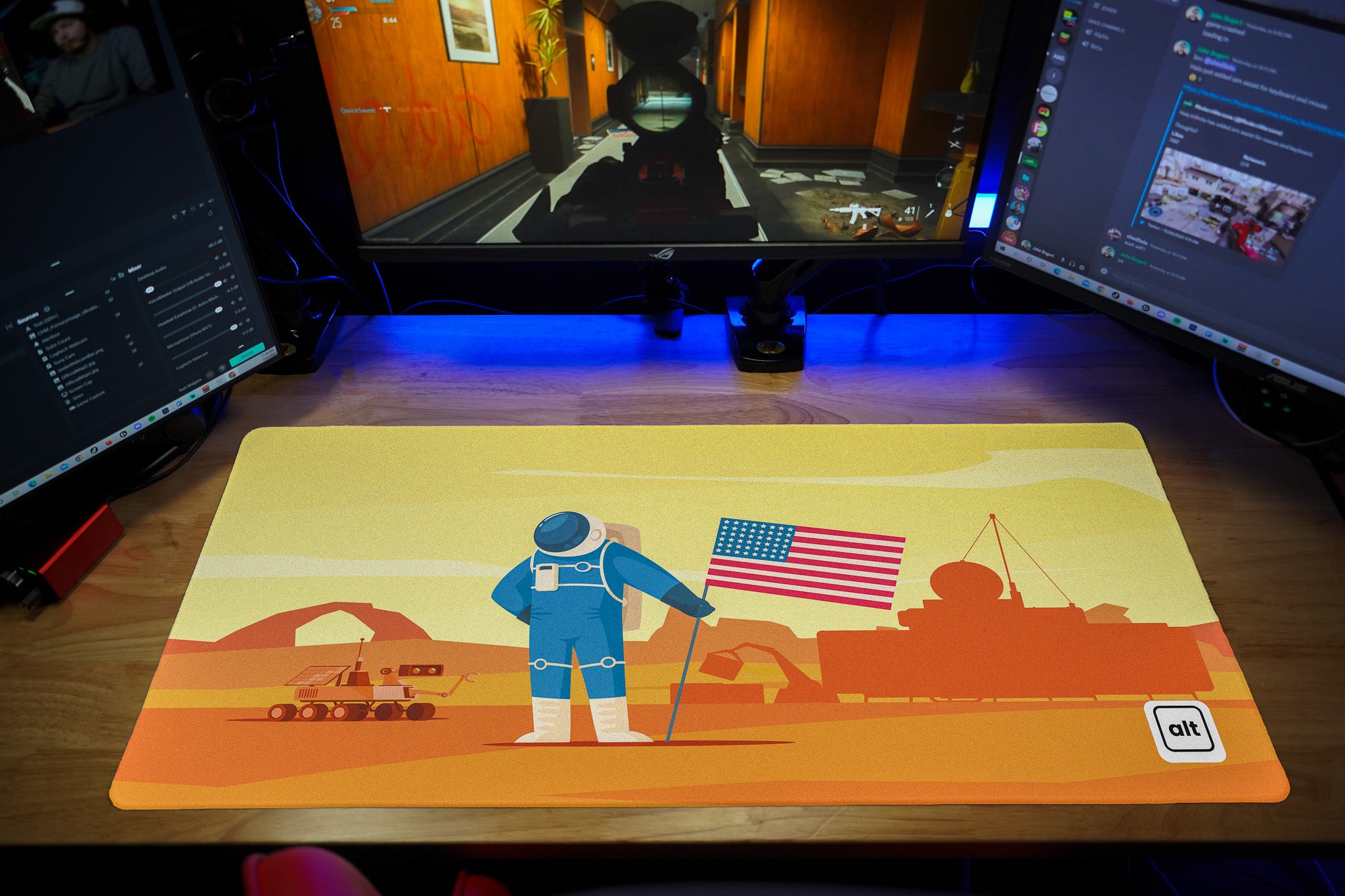 Mars Exploration Mousepad