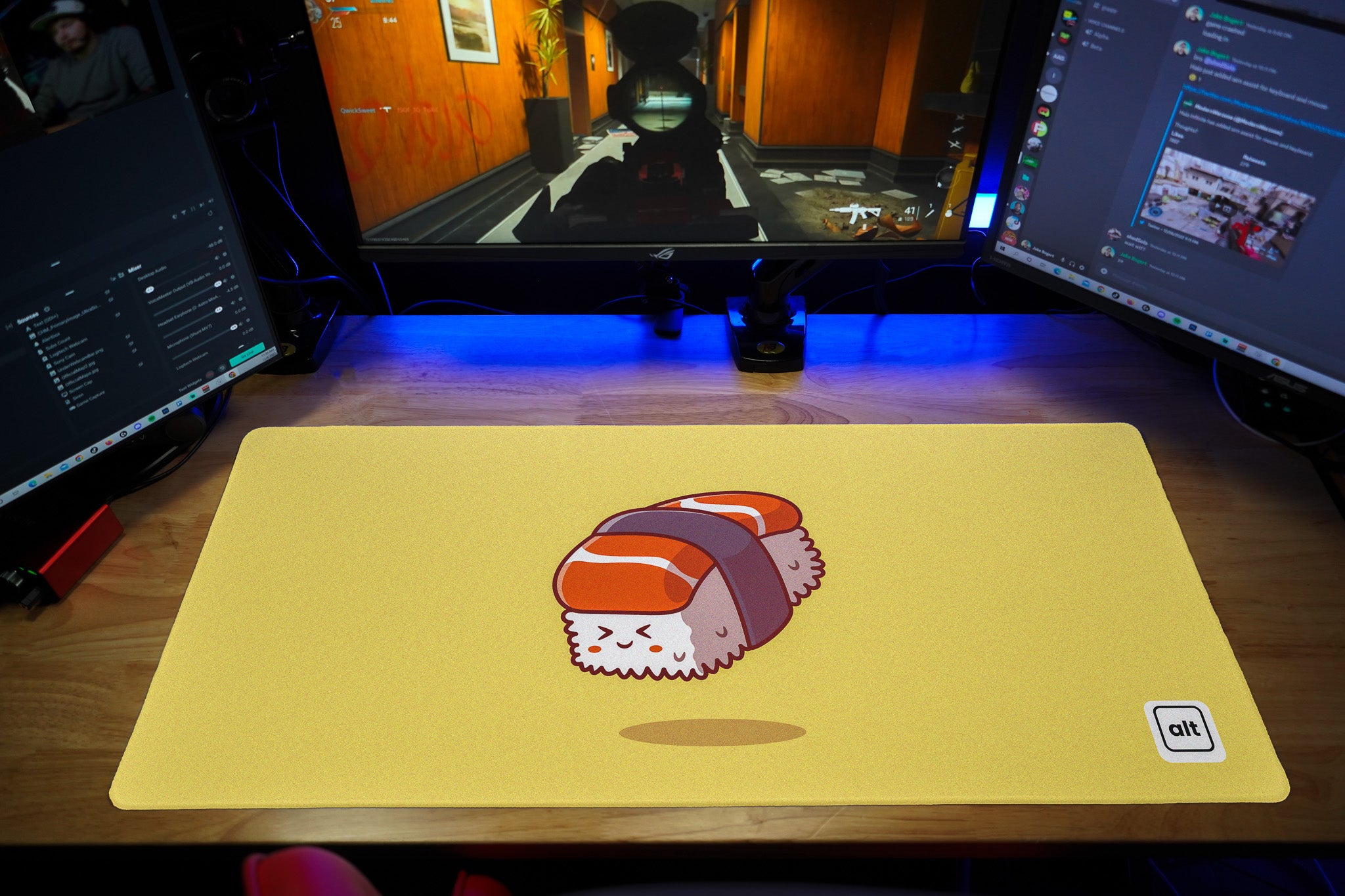 Sushi Role Mousepad