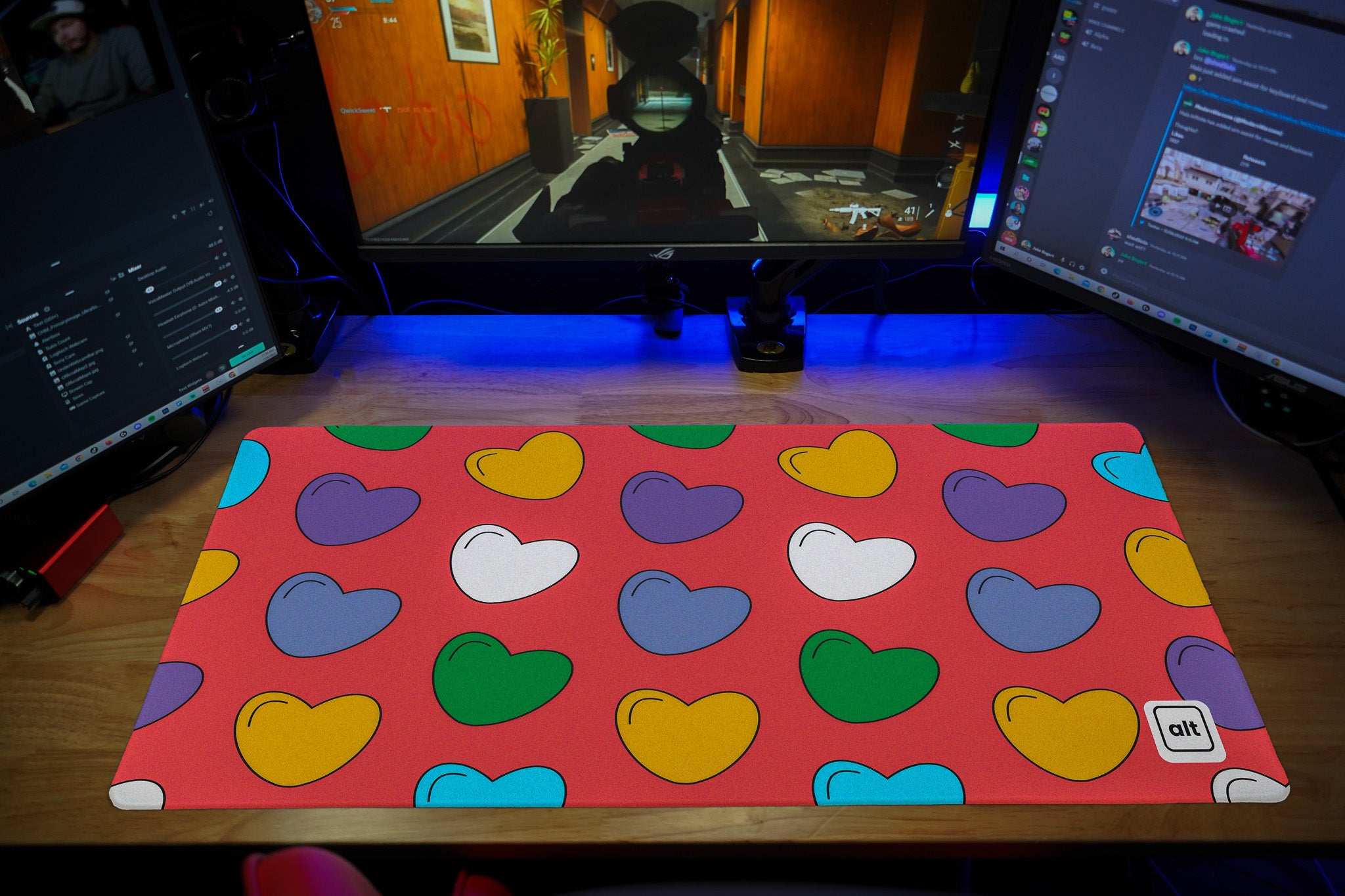 Hearts Mousepad
