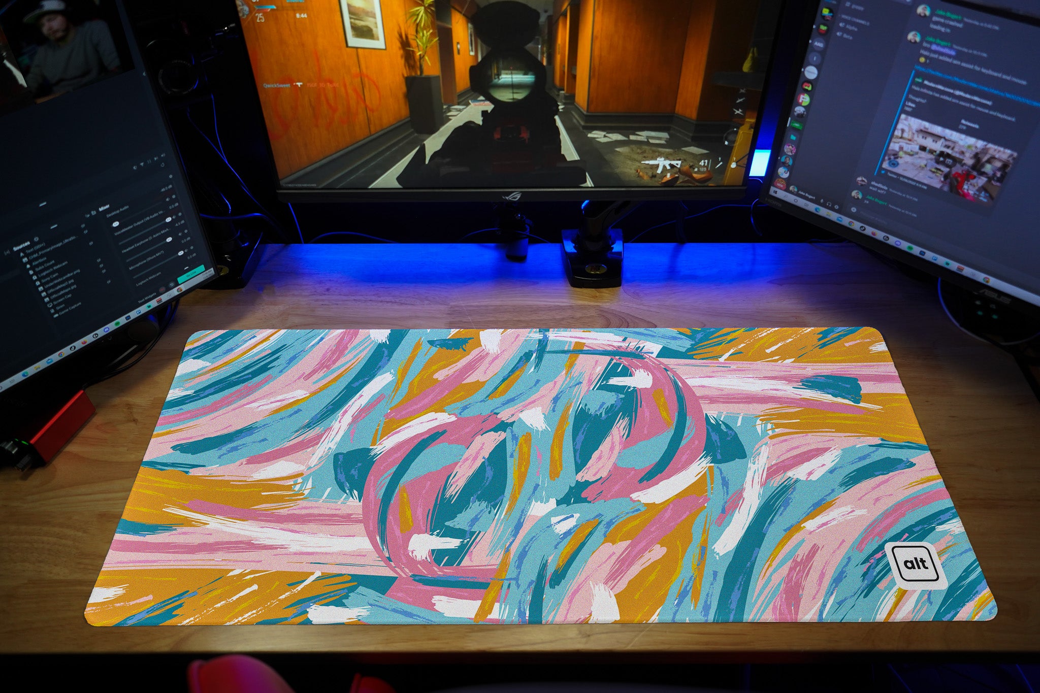 Paint Strokes Mousepad