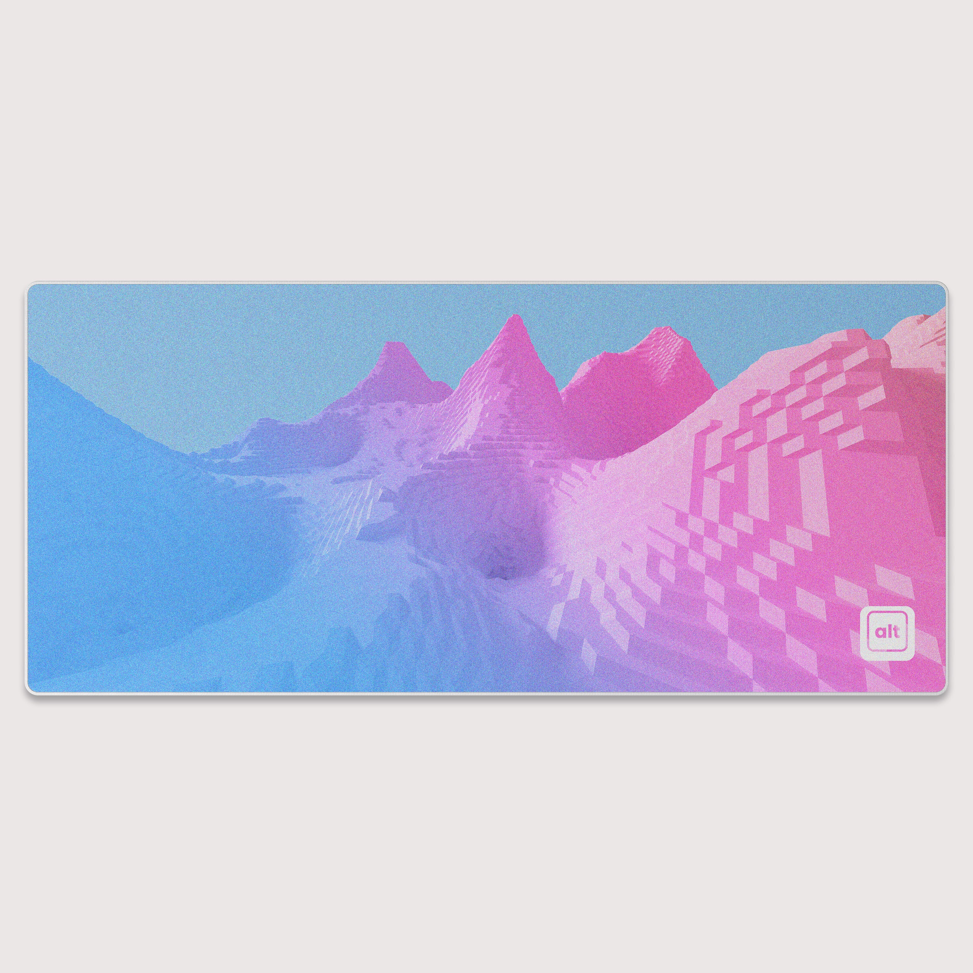 Pixel Mountains Mousepad