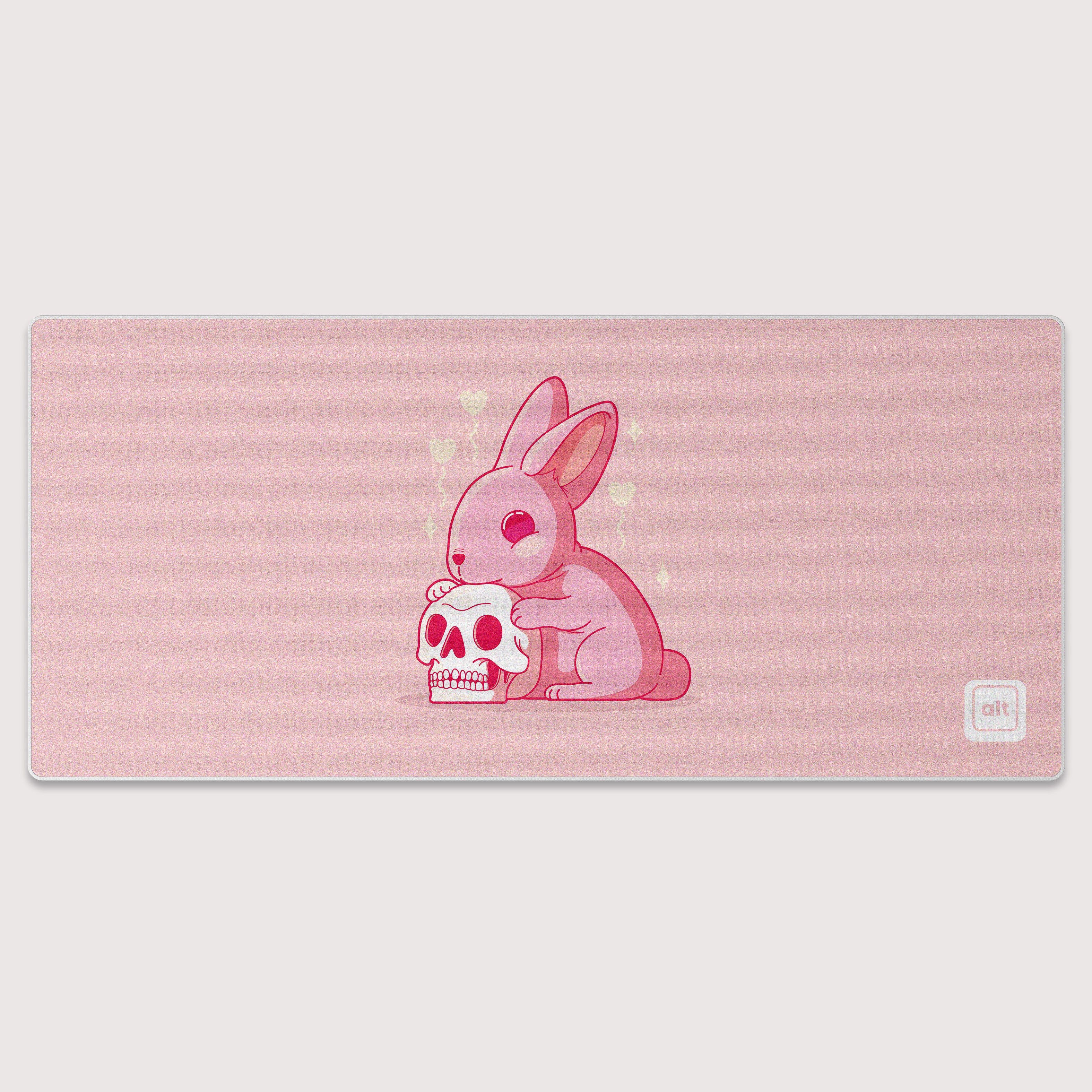 Bunny Skull Mousepad
