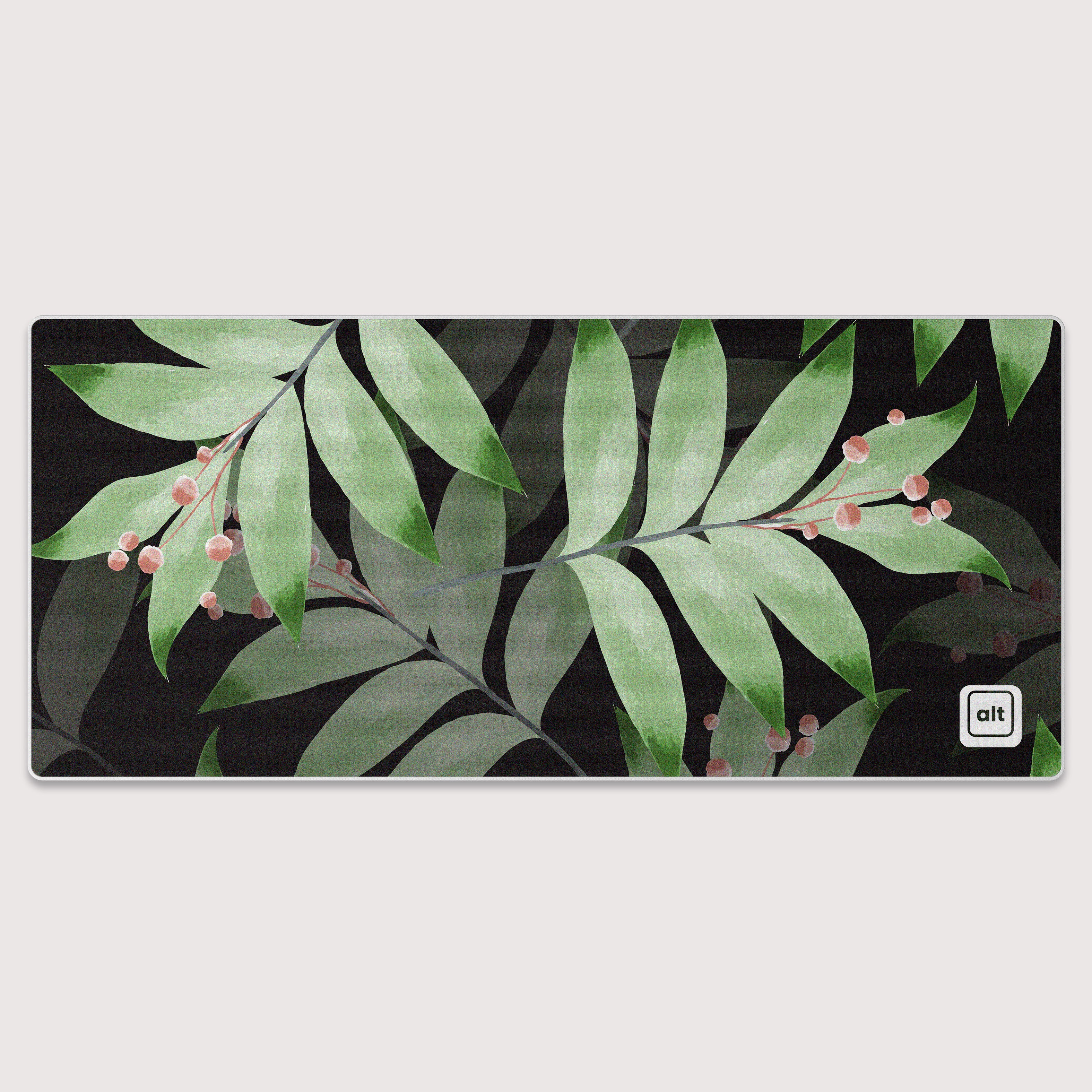Leaf Print Mousepad