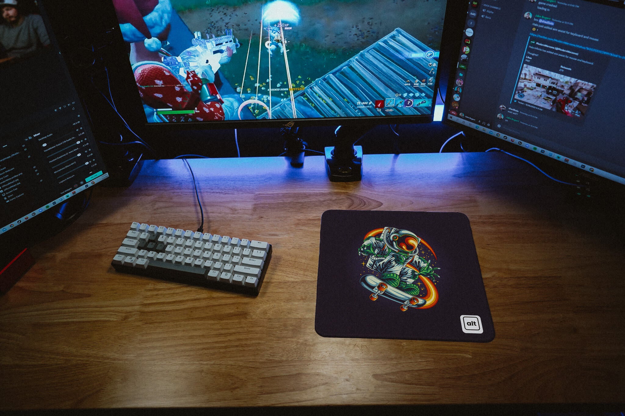Space Skate Mousepad