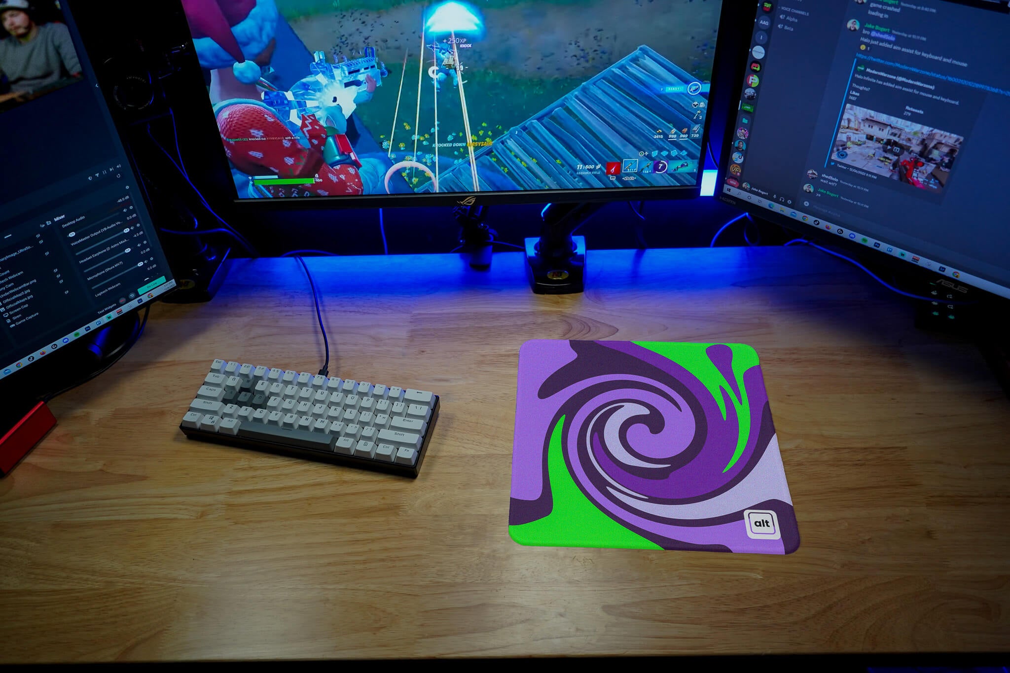 Twisted Quixotic Mousepad