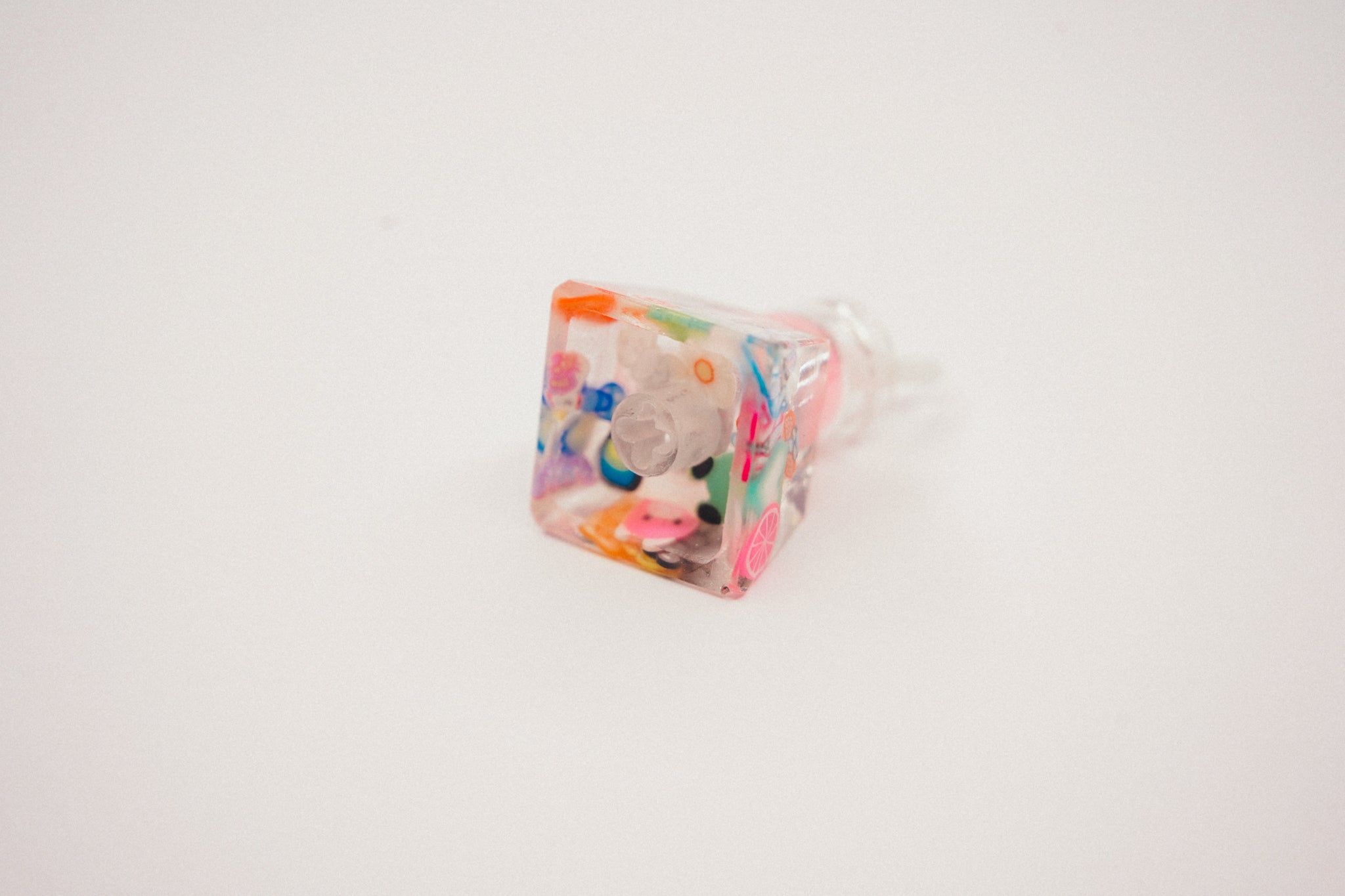 Pink Boba Artisan Keycap - Gaming Keyboards