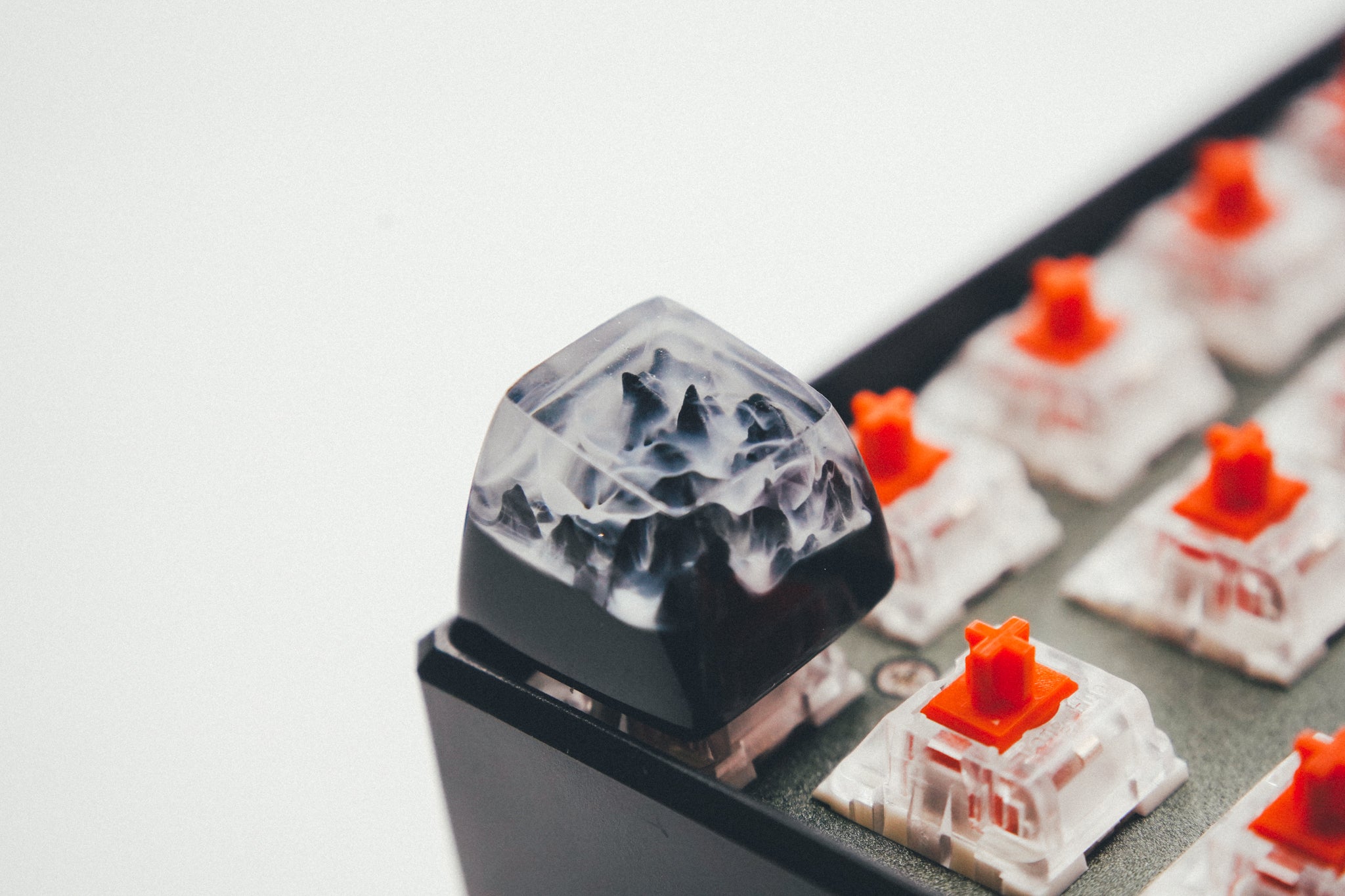 Mountain Spires Artisan Keycap - Gaming Keyboards