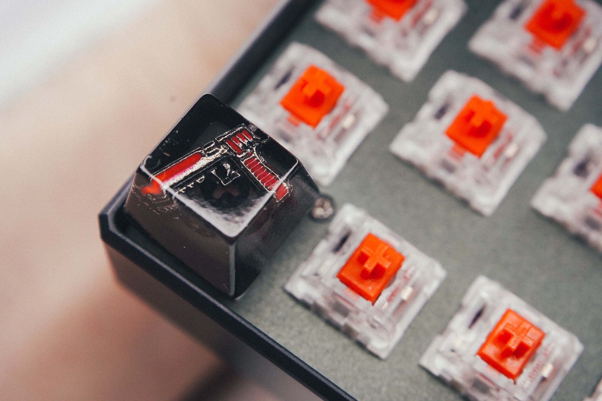 Silver Deagle Artisan Keycap - Gaming Keyboards