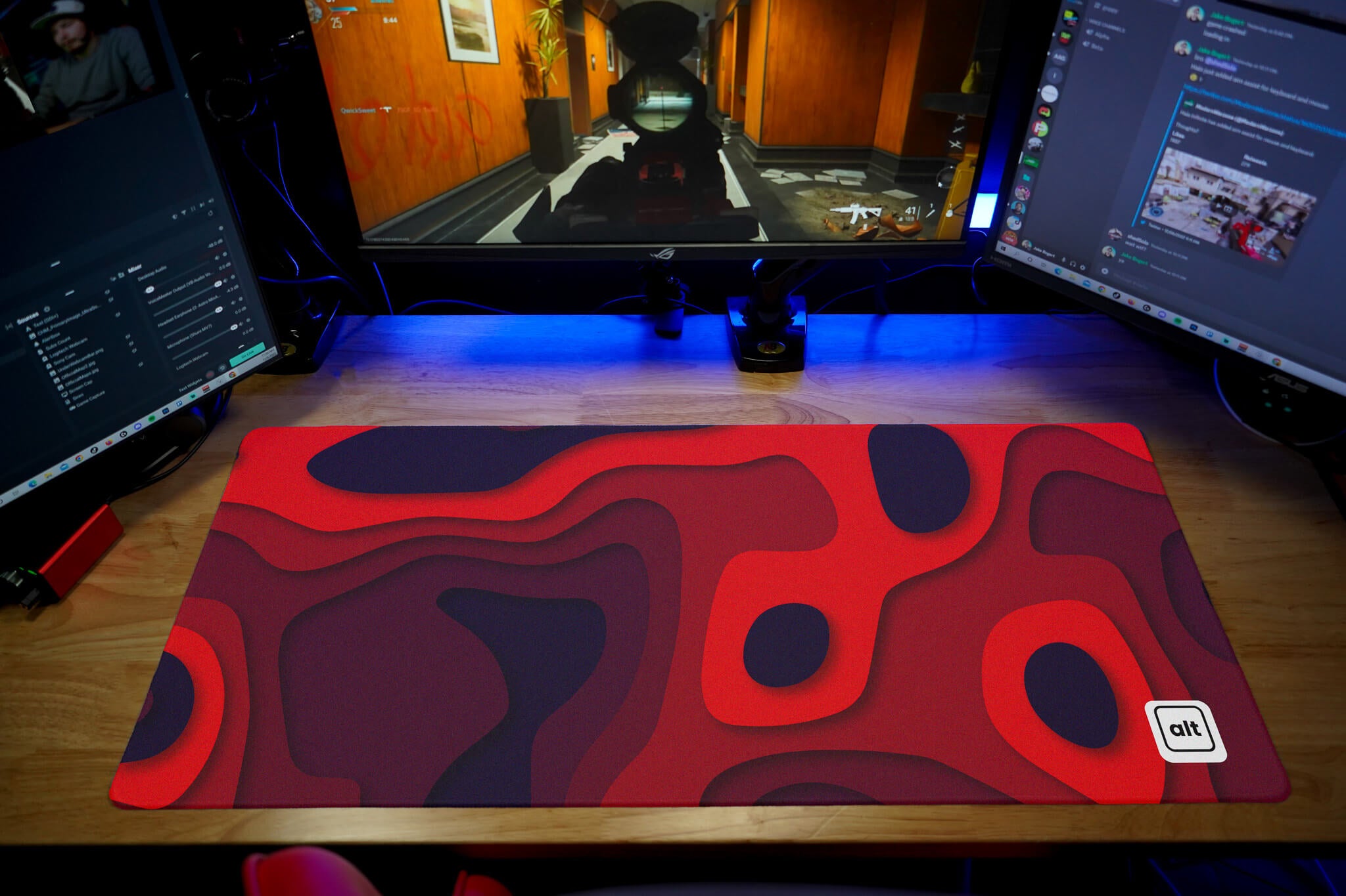Topo Rojo Mousepad