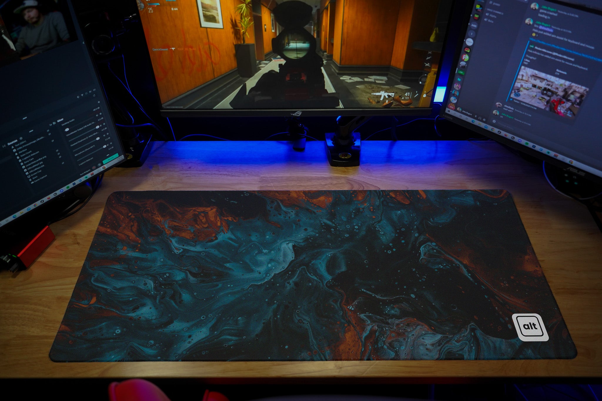 Acrylic Paint Mousepad