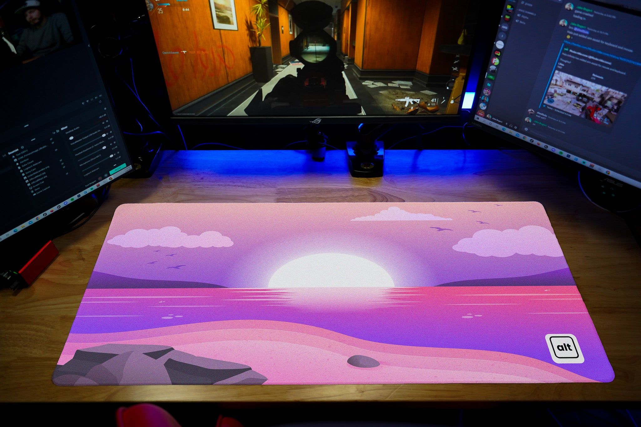 Pink Sunsets Mousepad