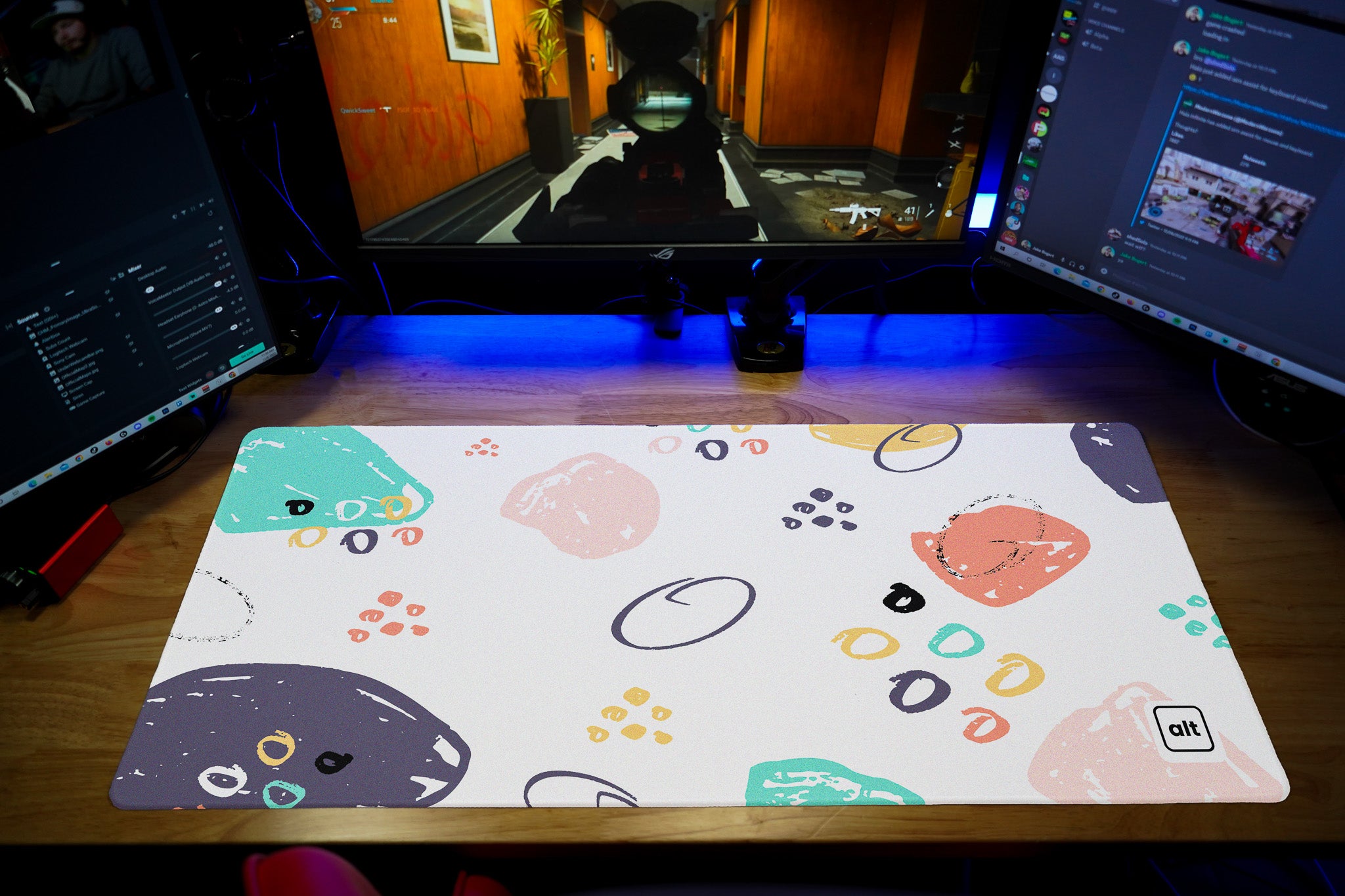 Colorful Terrazzo Mousepad