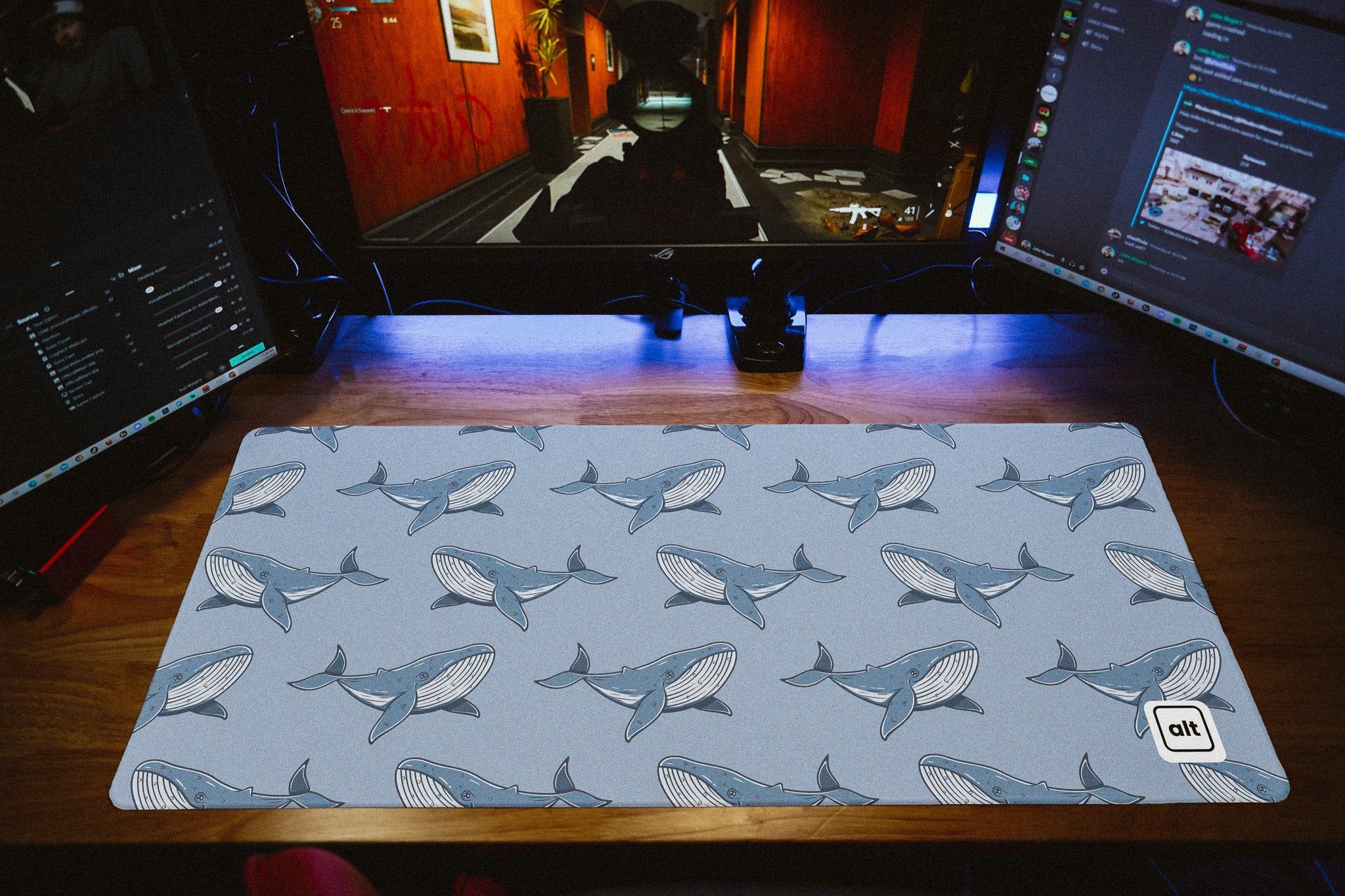 Whales Mousepad