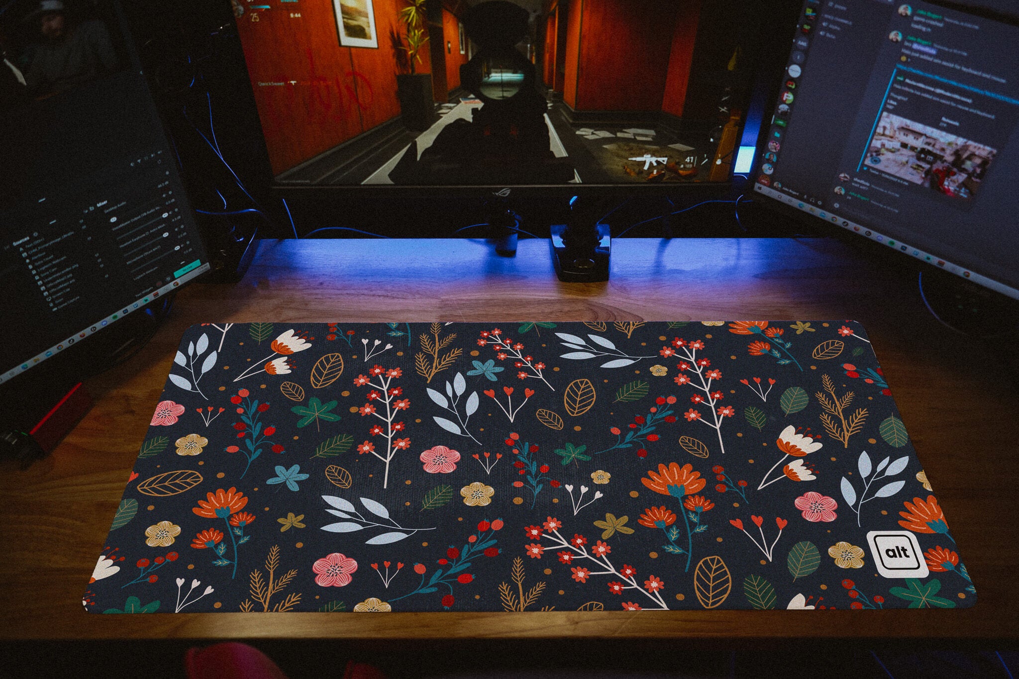 Floral Wonderland Mousepad