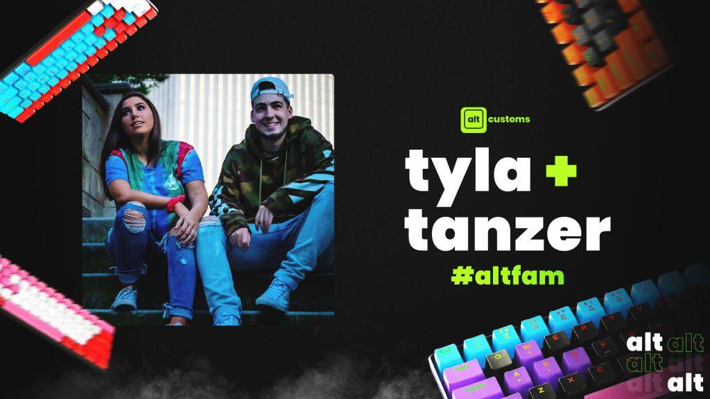 tanzer and tyla join the #altfam! - {{ gamingkeyboards }}