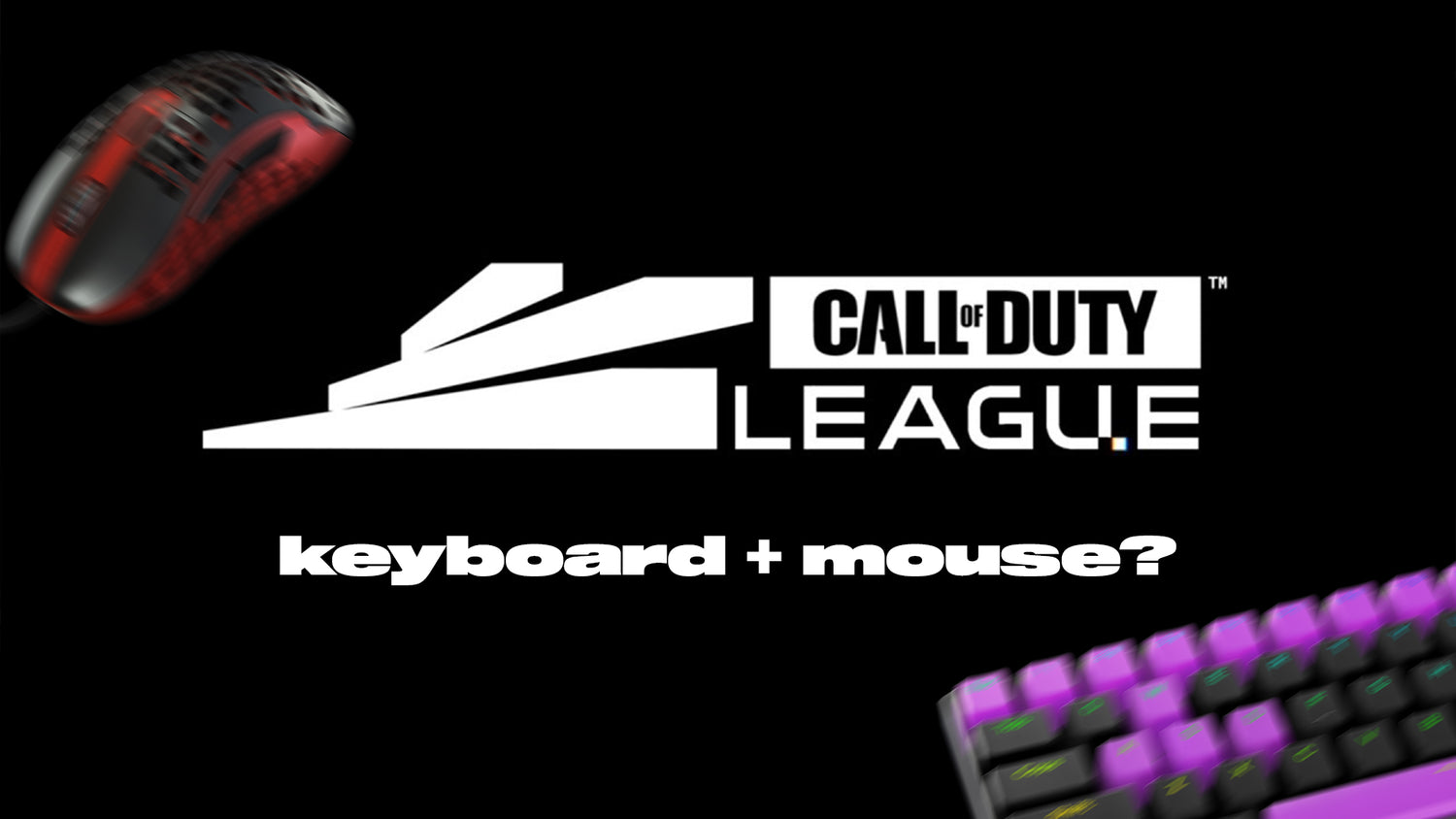 Call of Duty Pro League to Switch to Keyboard and Mouse?