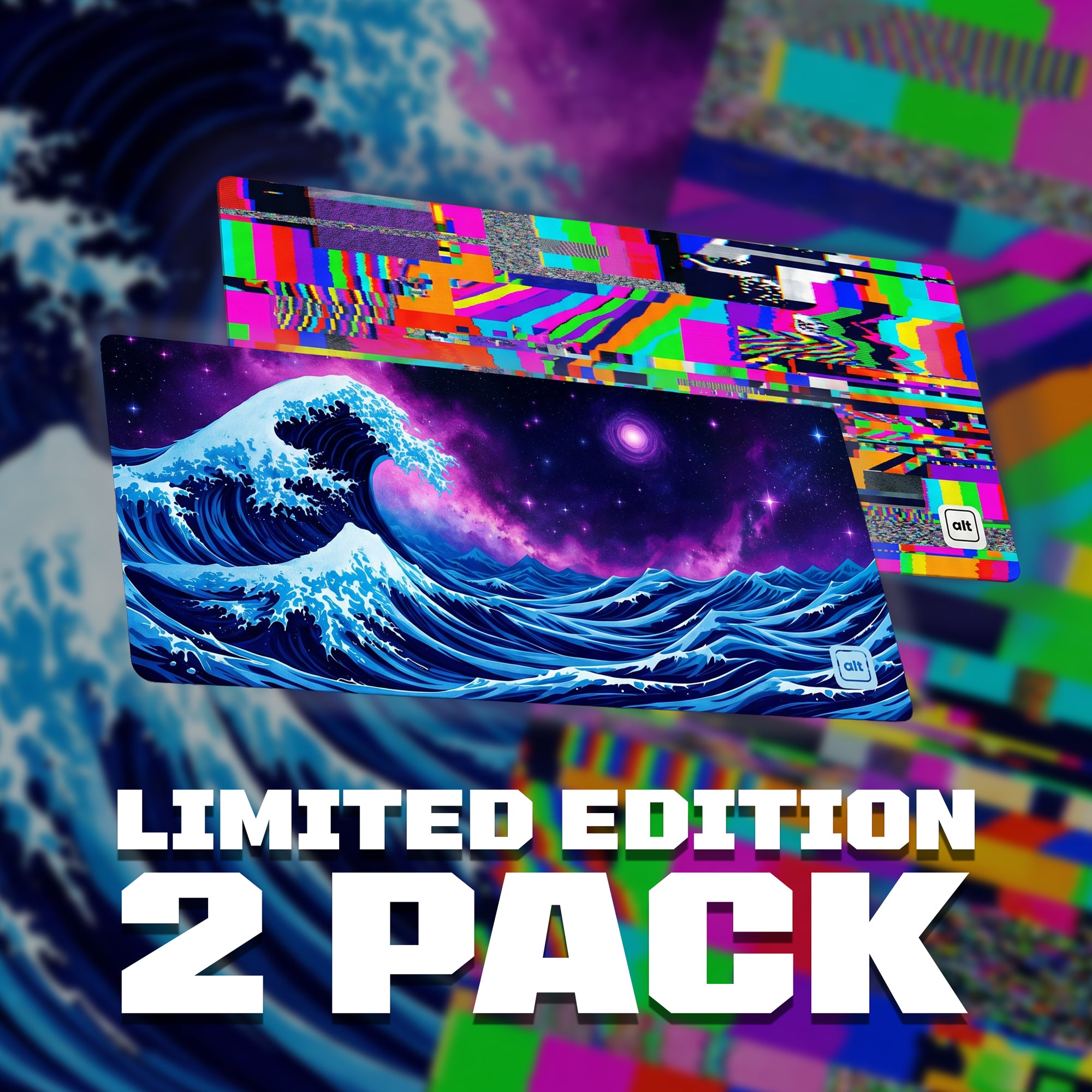 Galaxy Waves Mousepad