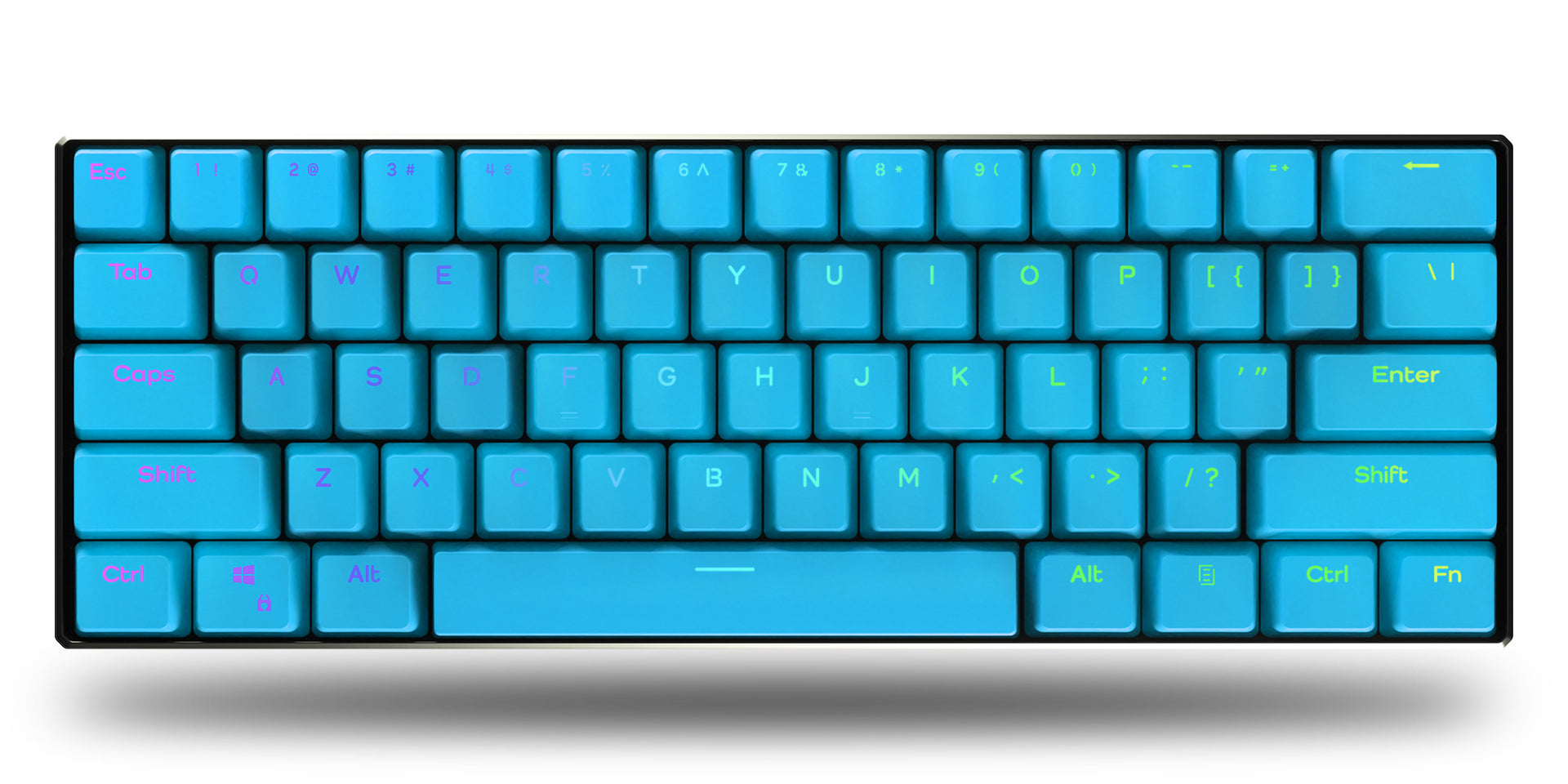 Blue 60% Keyboard