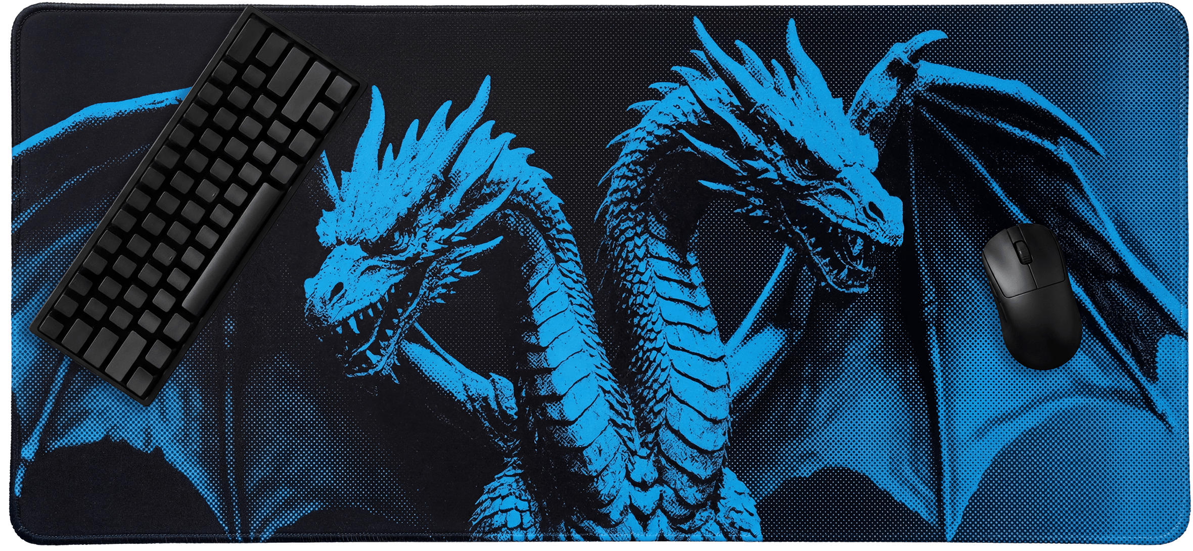 Void Dragon Blue Mousepad