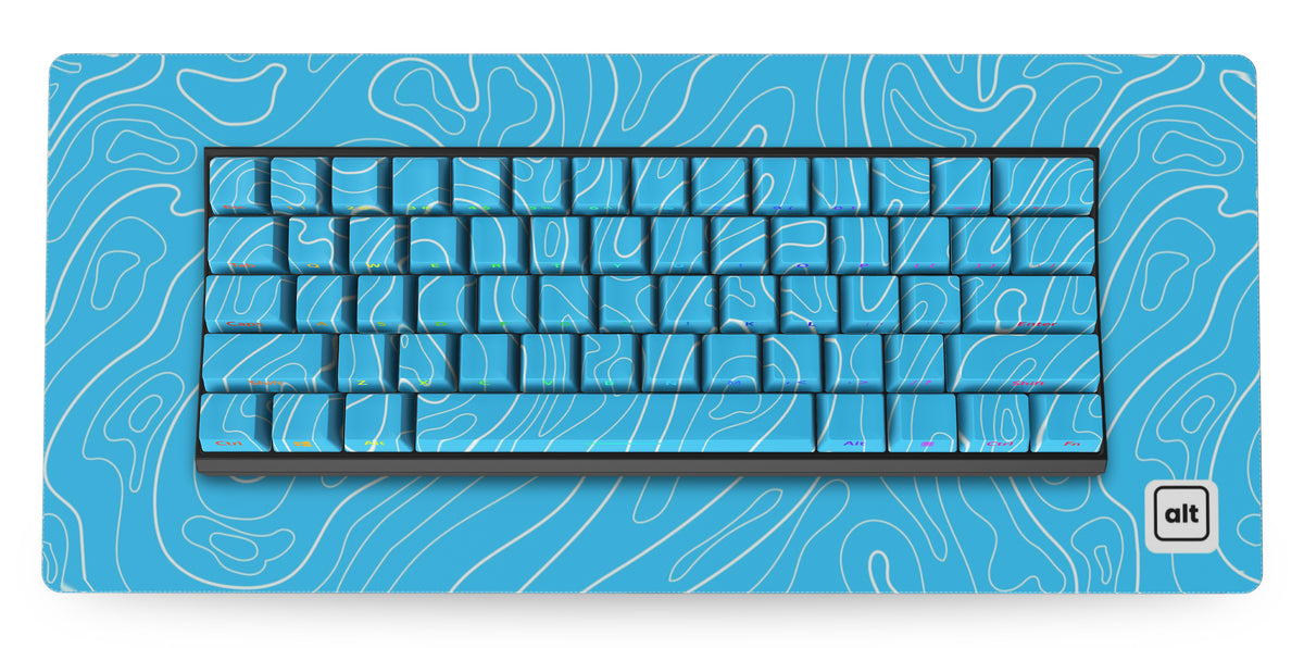 Blue Damascus T60 + XXL SpeedMat Combo - [alt_customs]