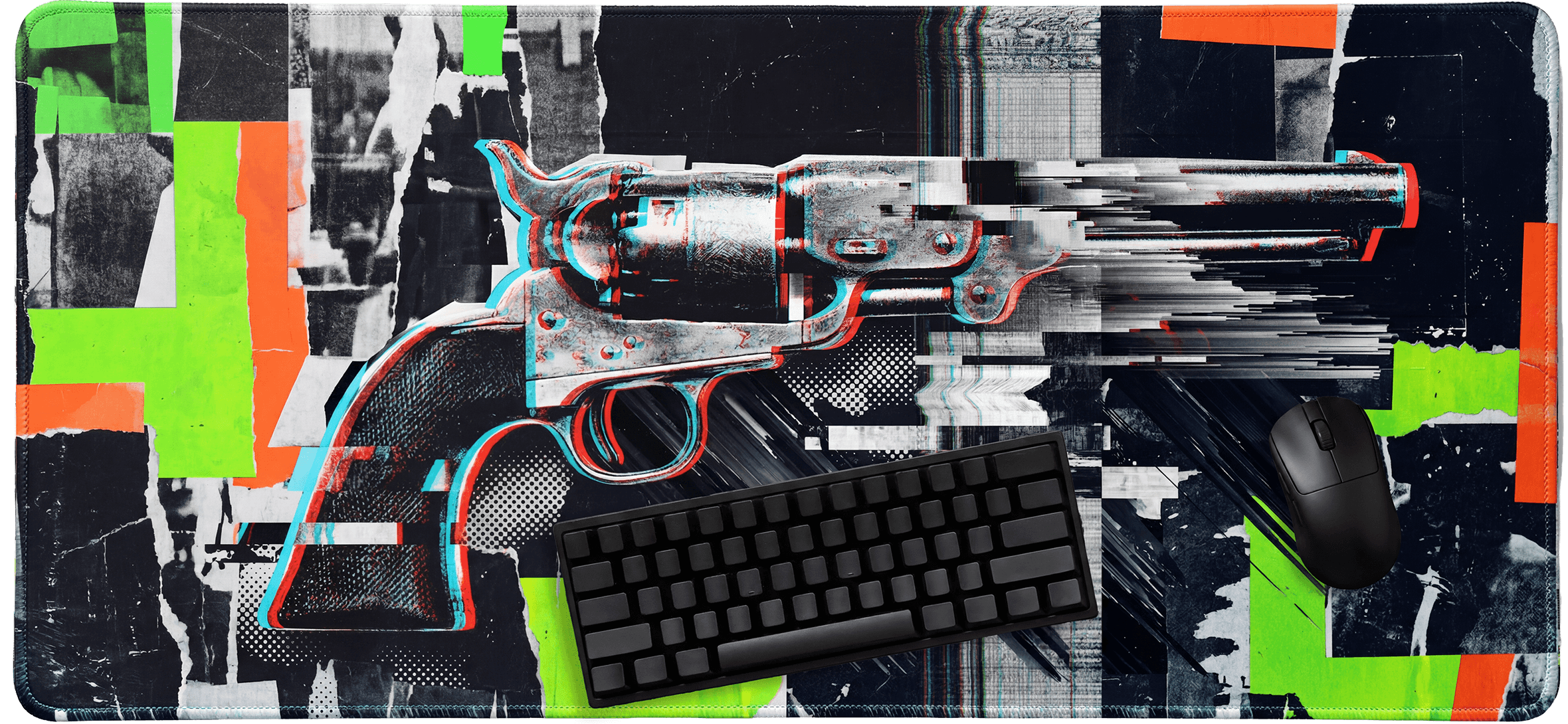 Navy Revolver Mousepad