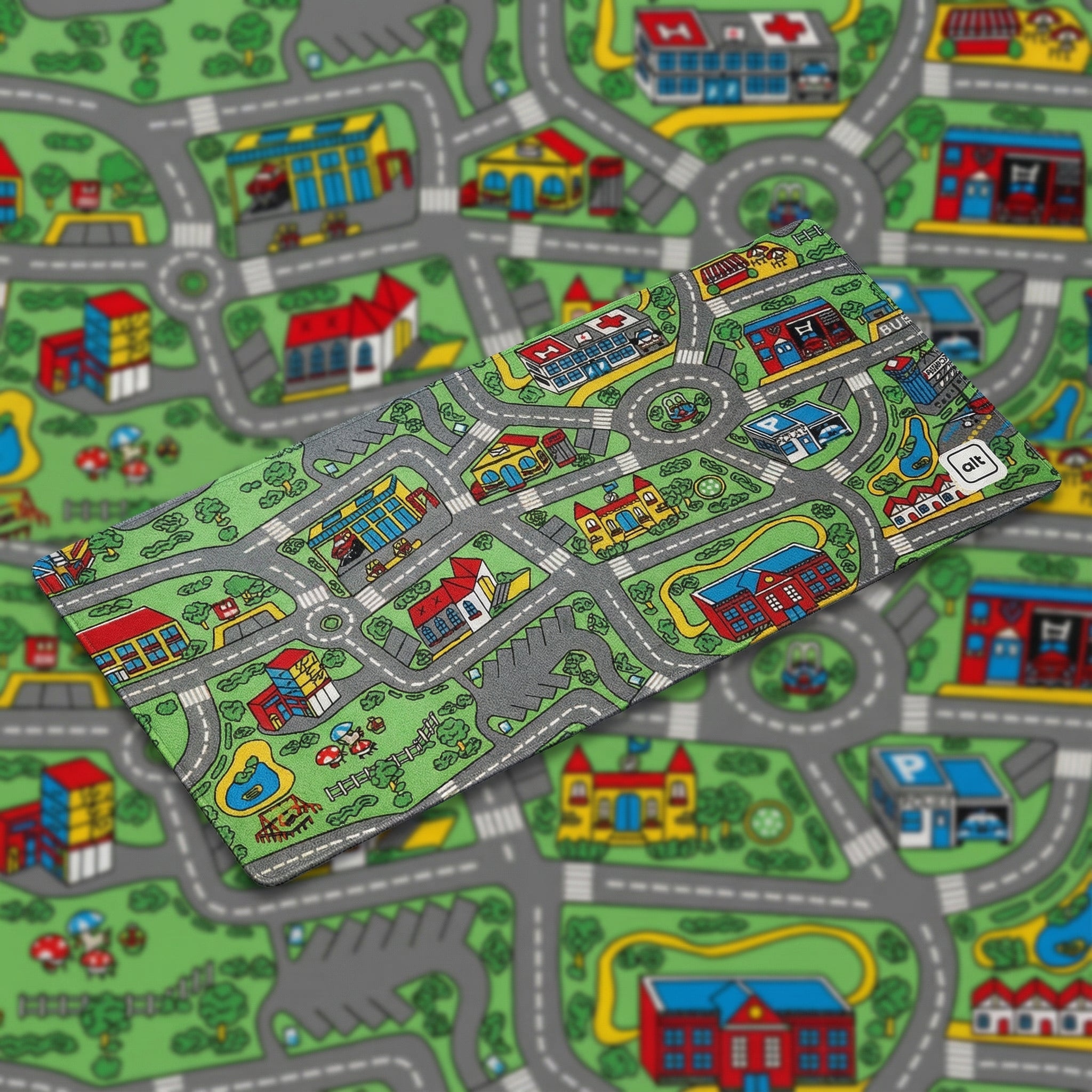 Retro Cars Mat Mousepad