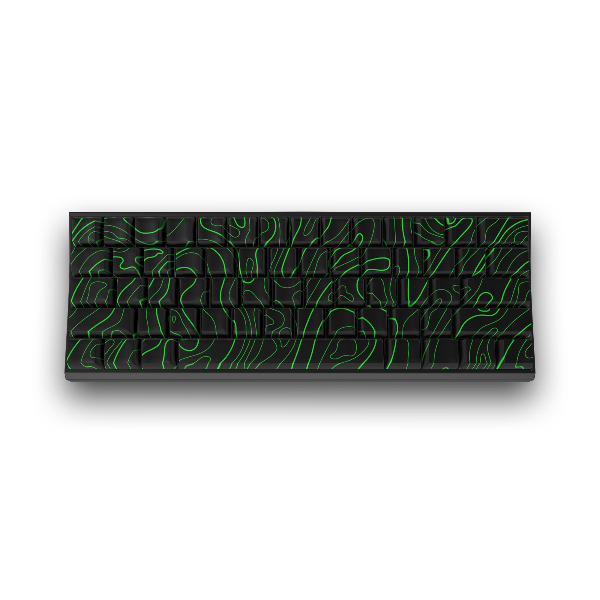 Limited Edition Green Damascus 60% Keyboard