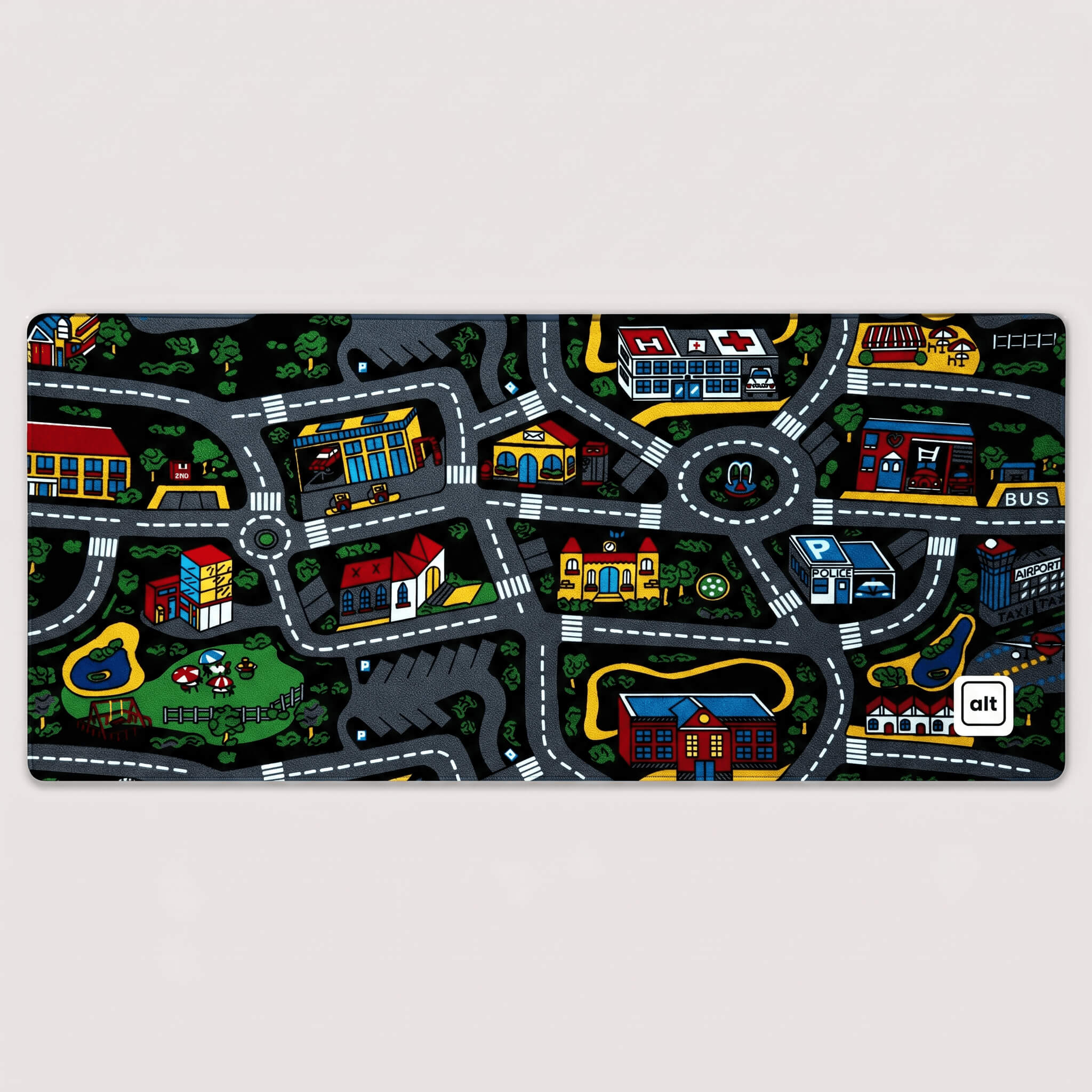Retro Cars Mat Mousepad - [alt_customs]