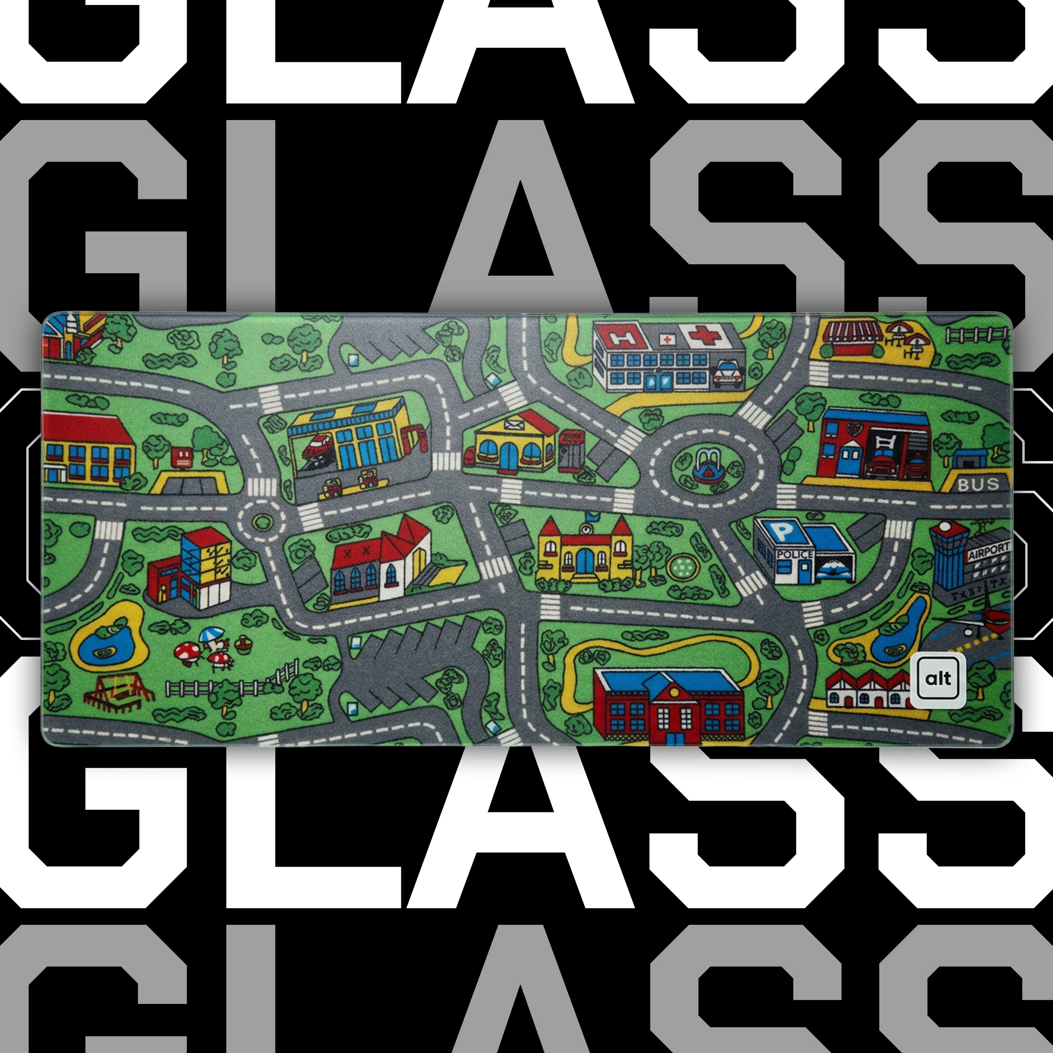 Retro Cars AltraGlide Glass XXL Speedmat - [alt_customs]